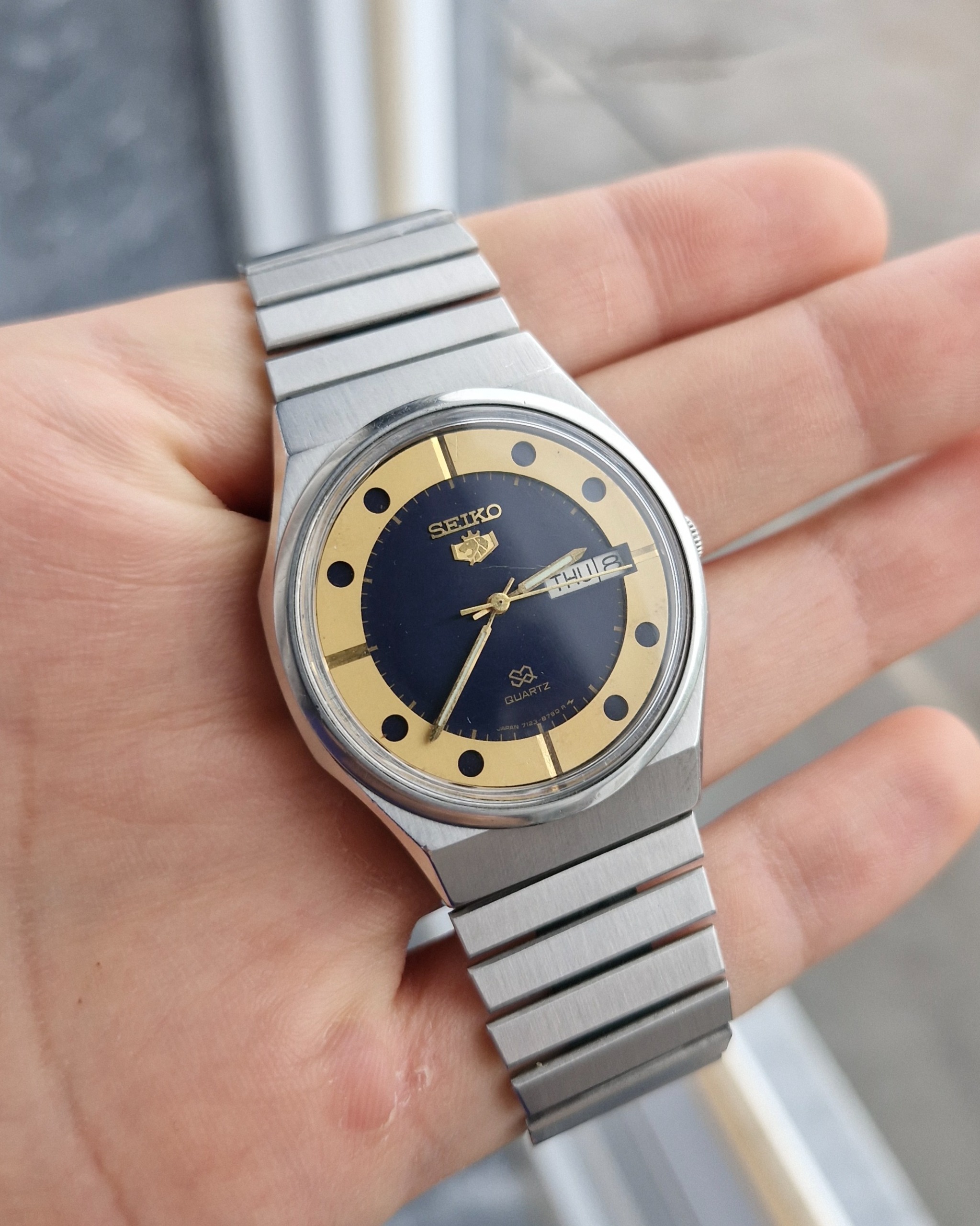 ساعت قدیمی سیکو کینگ کوارتز