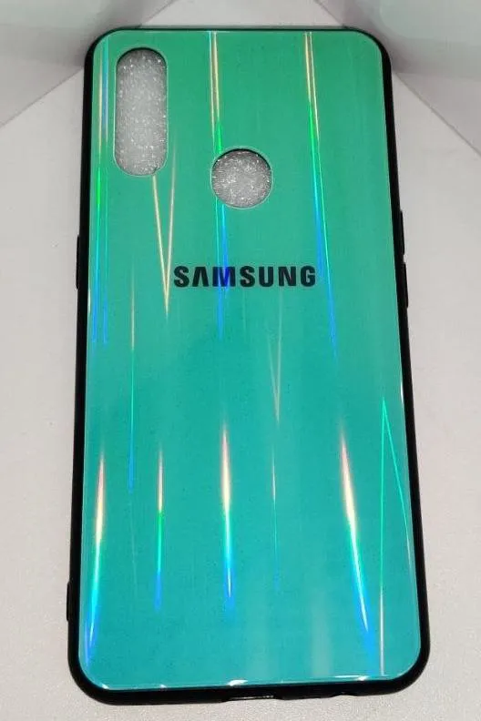 قاب گوشی بک کاور لیزری گوشی samsung A20S سبز