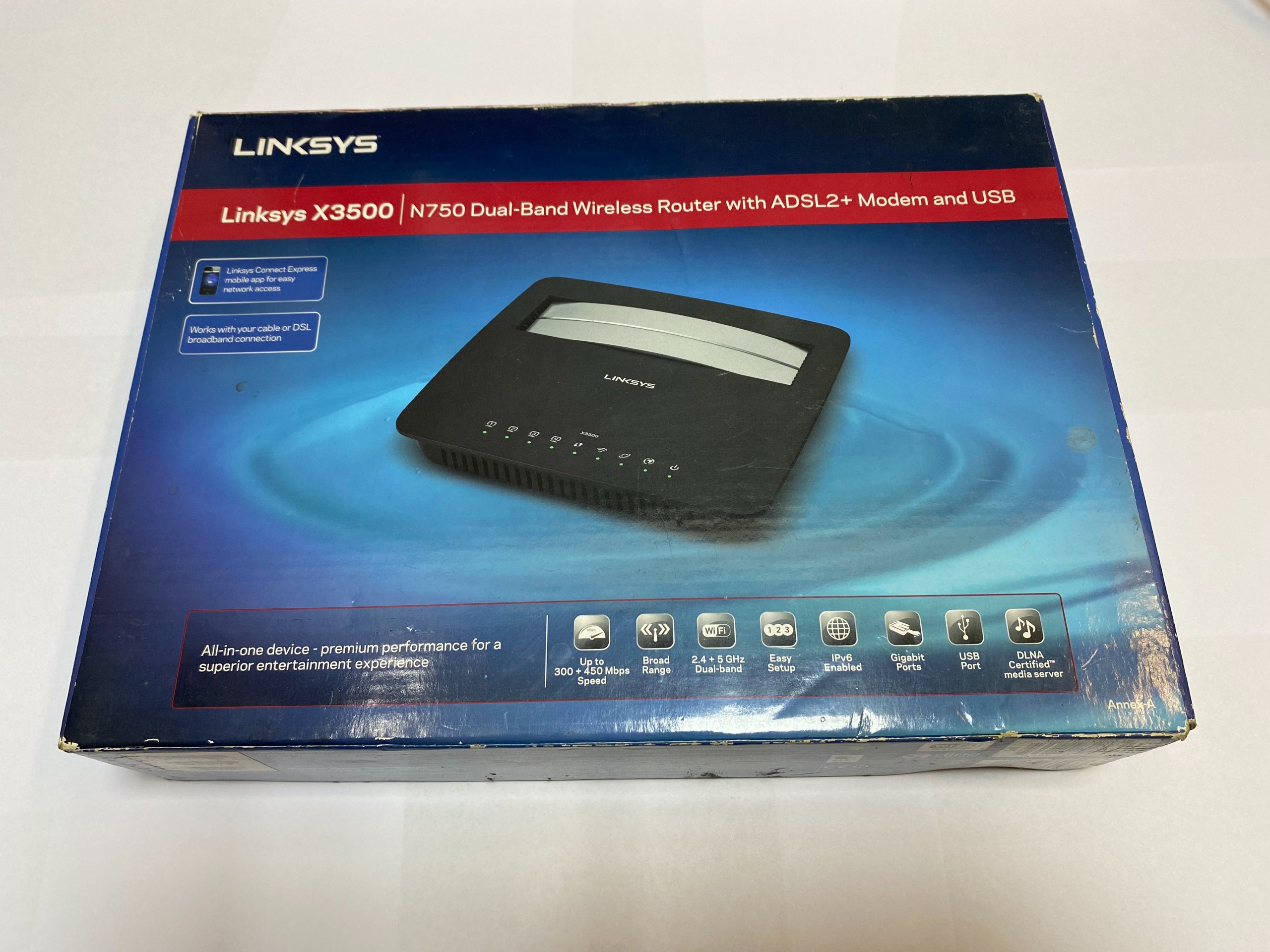 مودم ADSL Linksys X3500