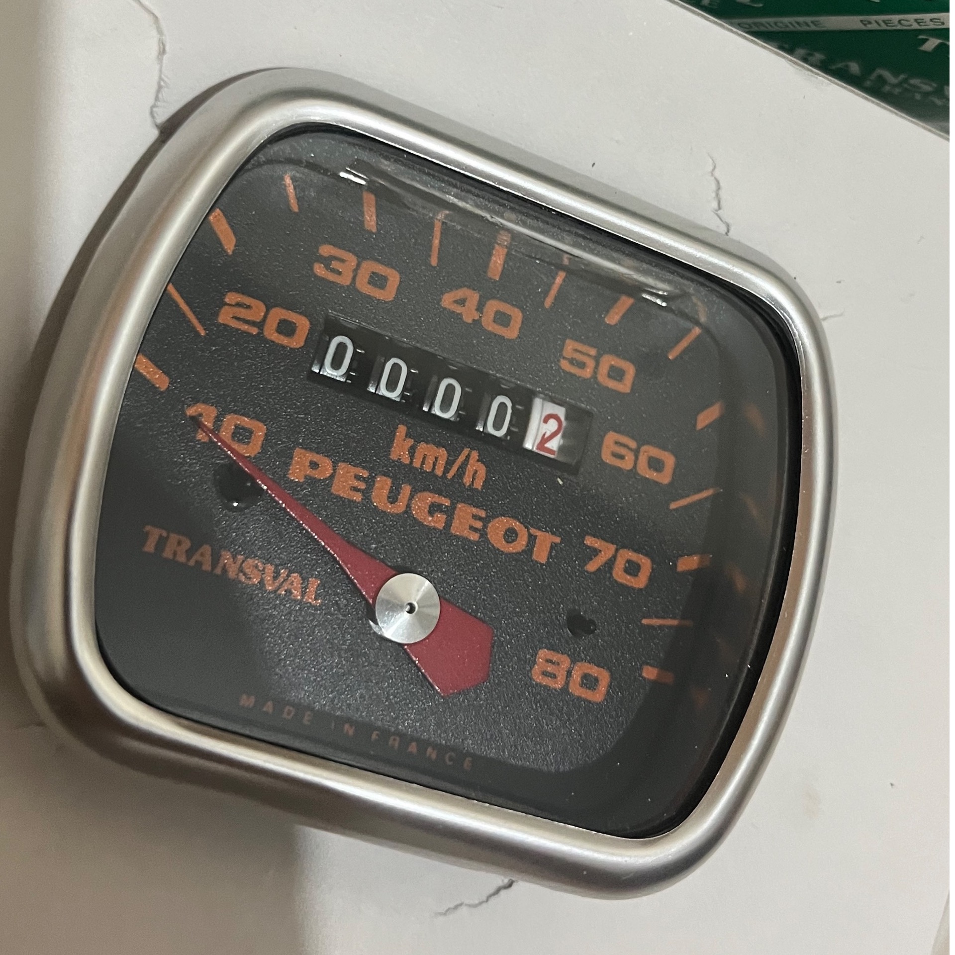 کیلومتر موتور گازی پژو آکبند فرانسوی