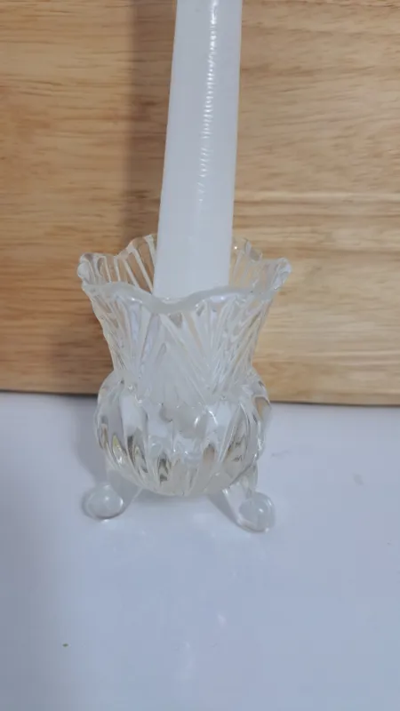 جا شمعی کریستال