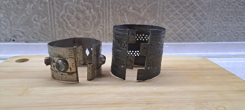 دستبند و خلخال قدیمی زیبا