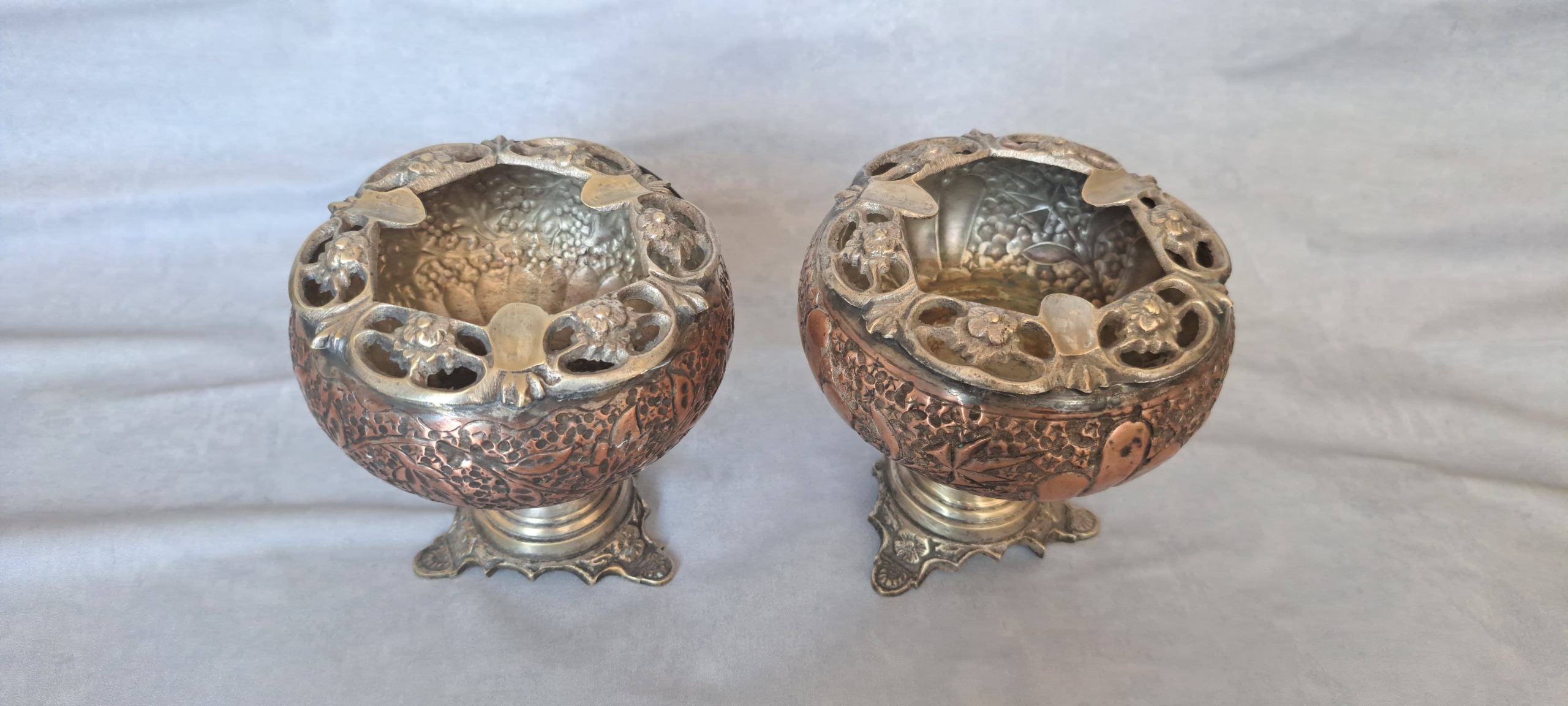 زیر سیگاری برنجی قلم