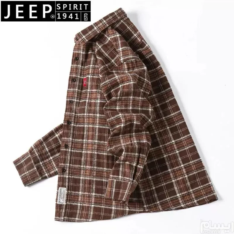 پیراهن ضخیم آستین دار مردانه JEEP