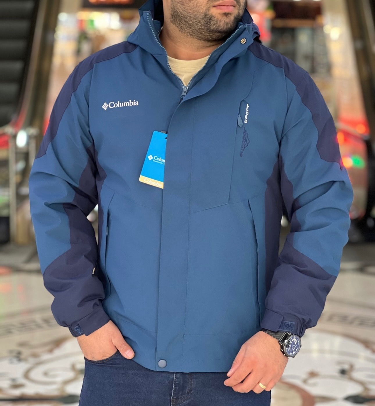 کاپشن دوپوش برند کلمبیا