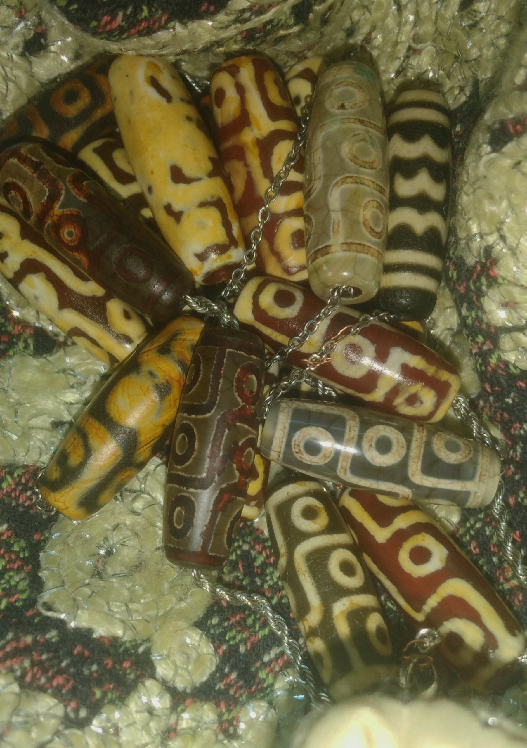 مهره تبتی قدیمی