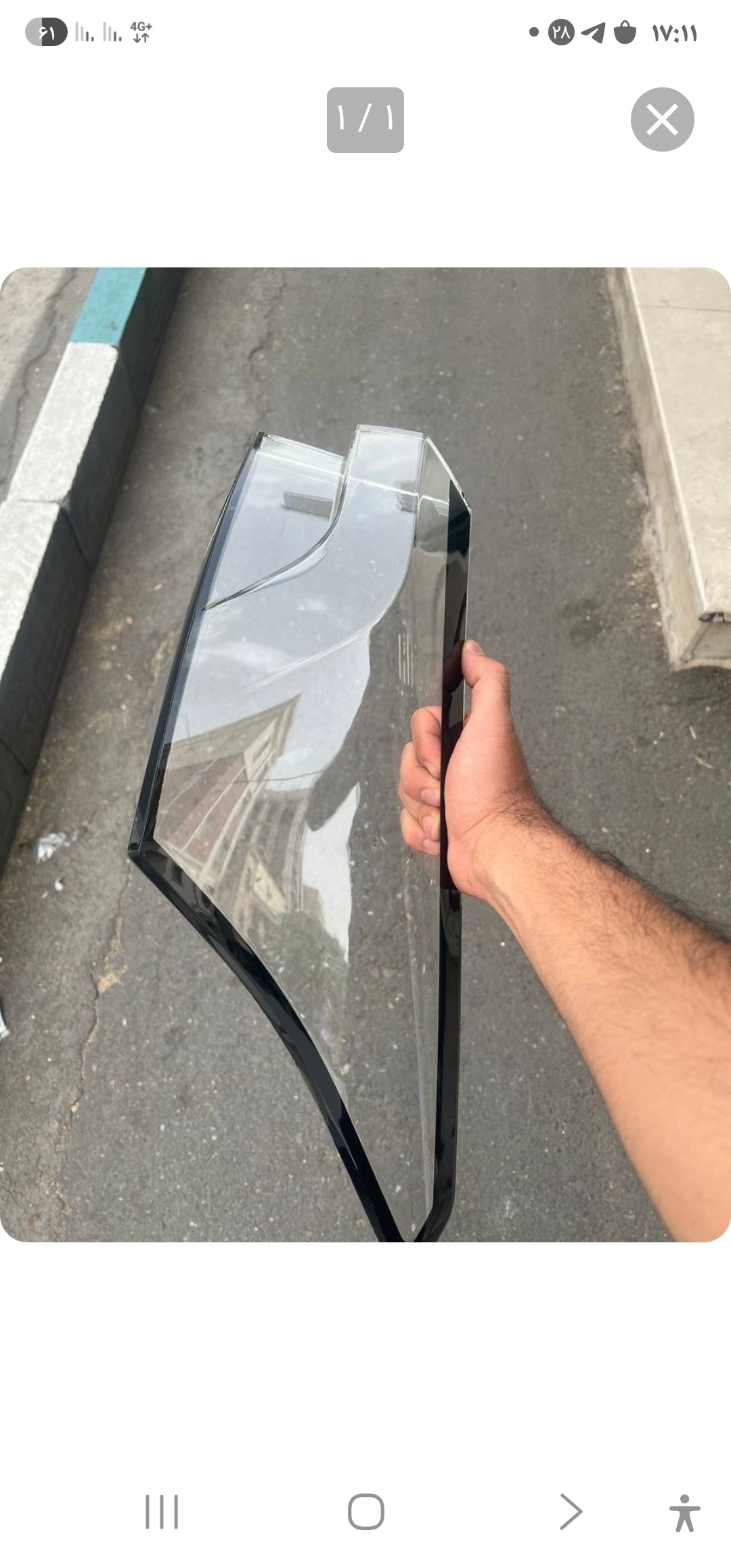 طلق چراغ عقب سمت شاگرد آریزو 6 پرو