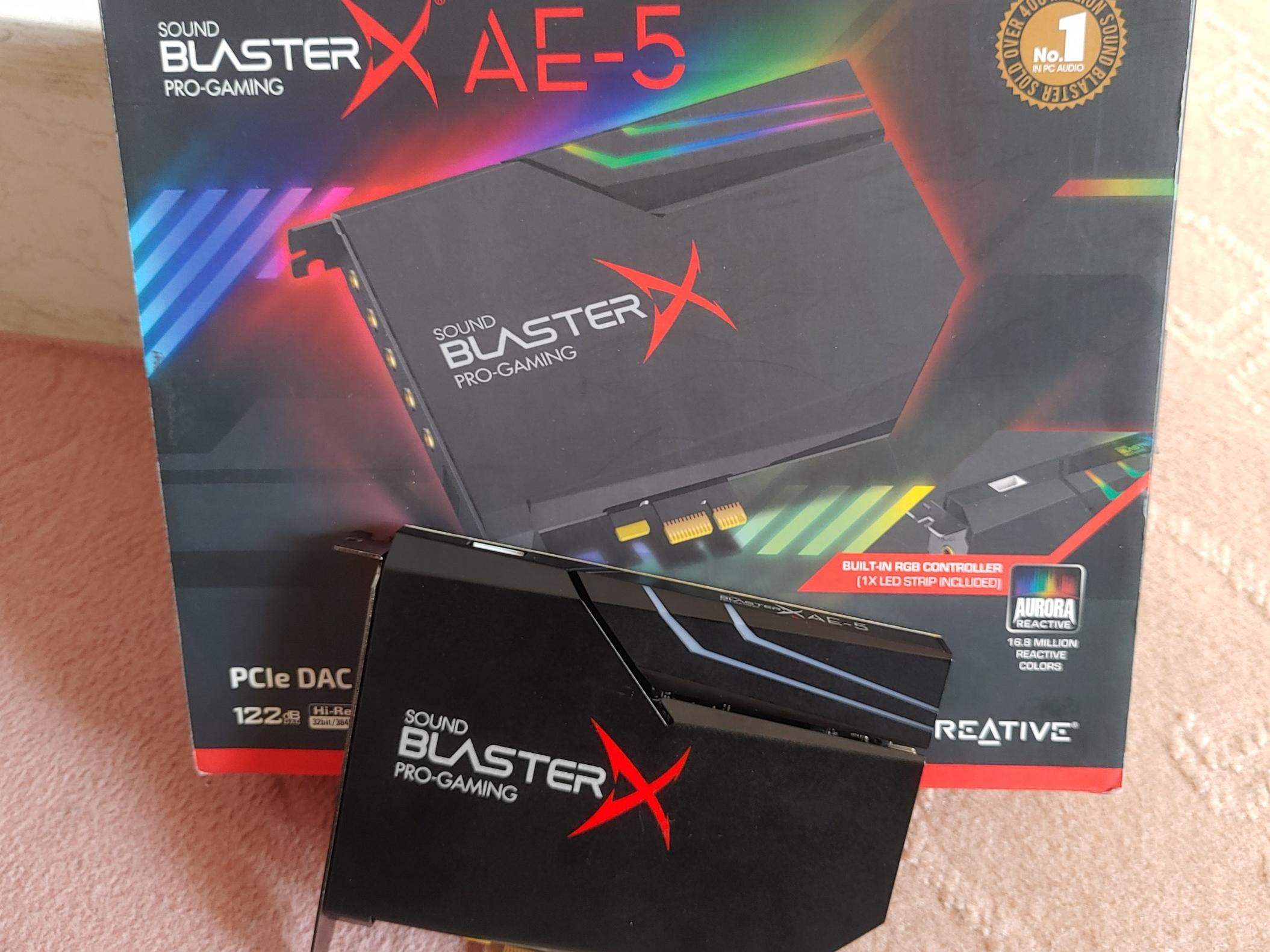 کارت صدای کرتیو SOUND BLASTER AE5 PRO GAMING
