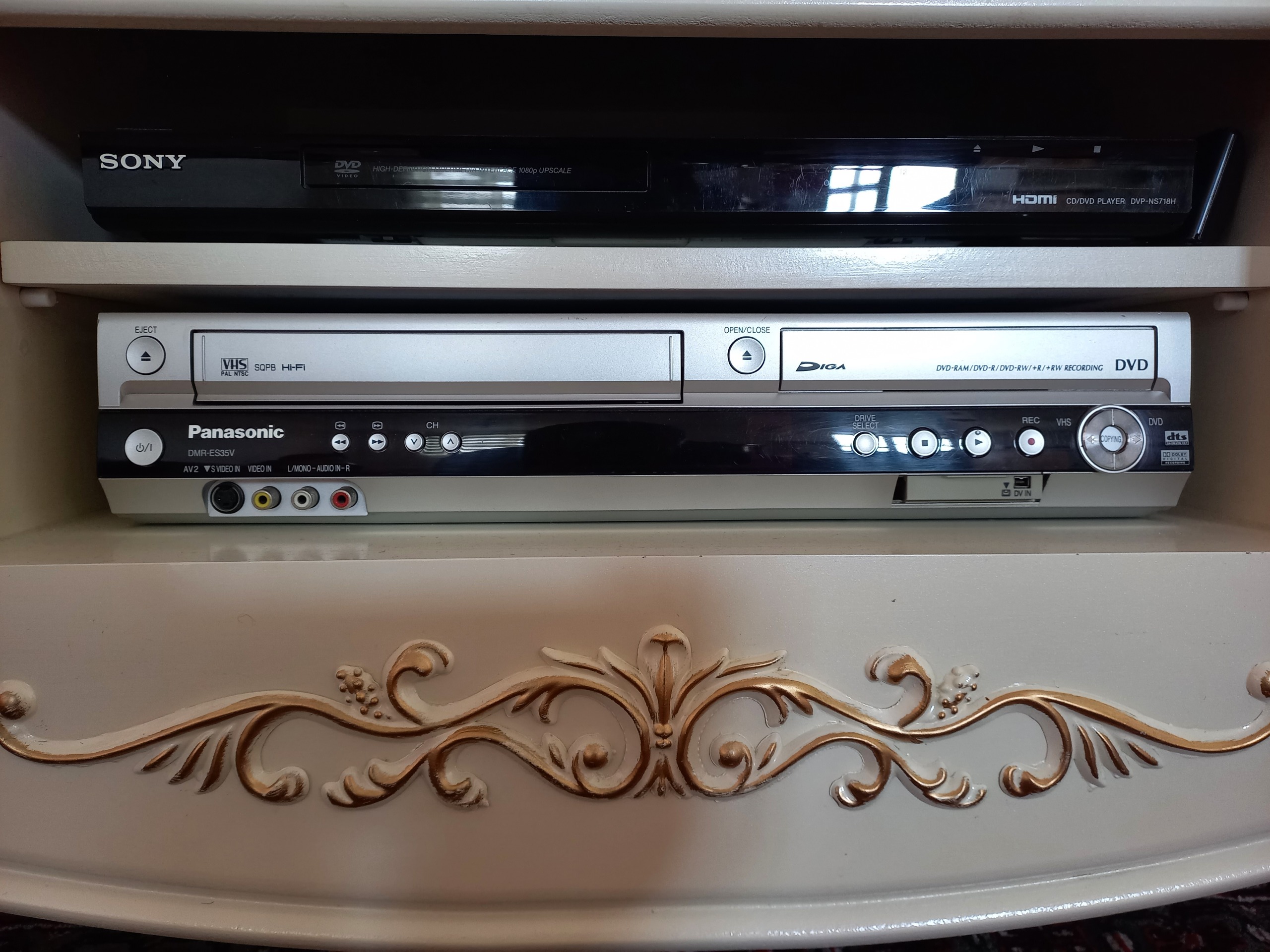 دابل6 هد عالیPanasonic DMR-ES35V کپیVHSبهDVDوبرعکس