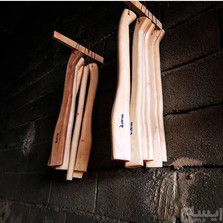 دسته تبر چوبی