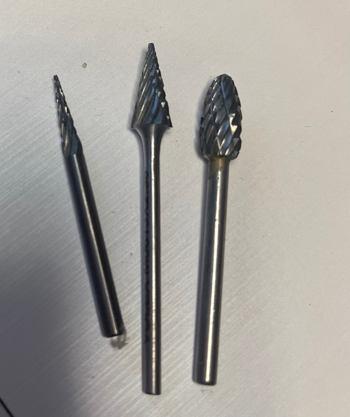 3 عدد سری فرز انگشتی پایه 3