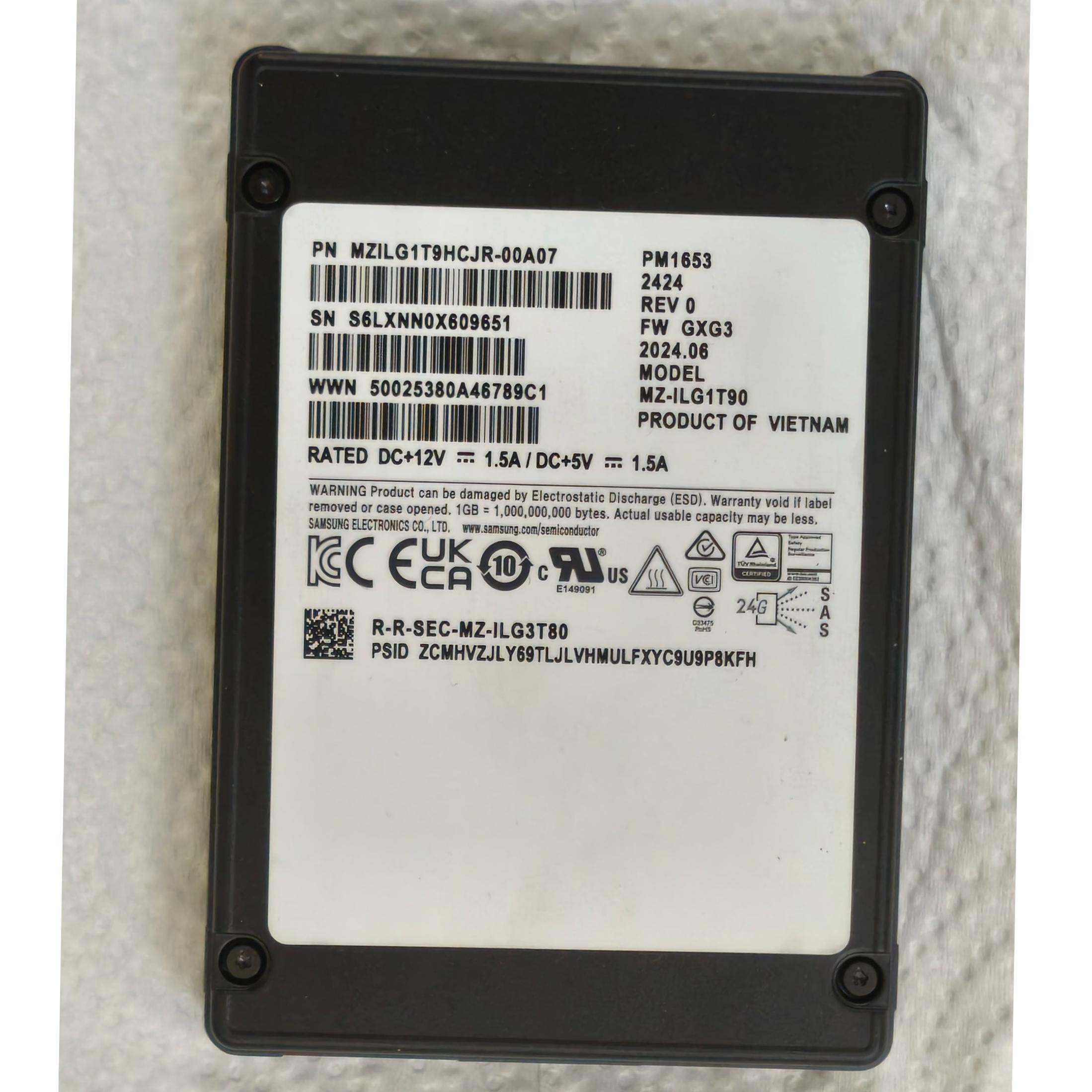 Samsung PM1653 1.92TB