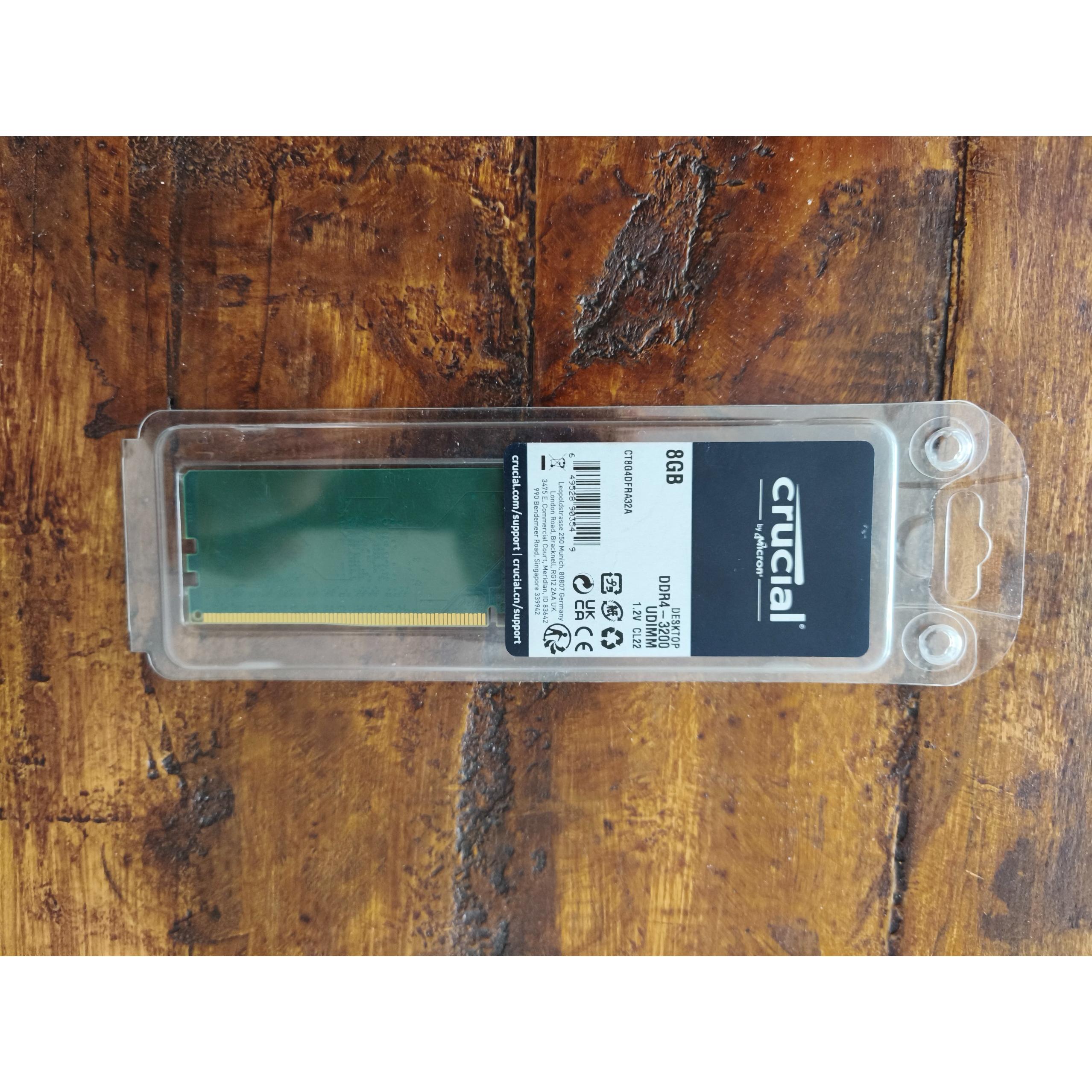 Ram Crucial 8 GB DDR4
