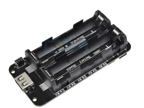 ماژول تغذیه و شارژر 2 عددی مخصوص باتری های 18650