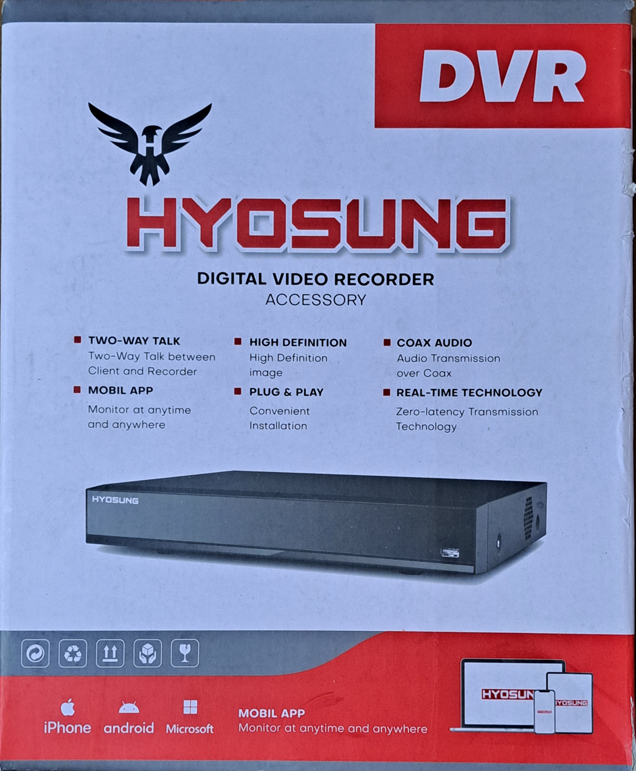 دی وی آر8کانال5مگاپیکسلHYOSUNG