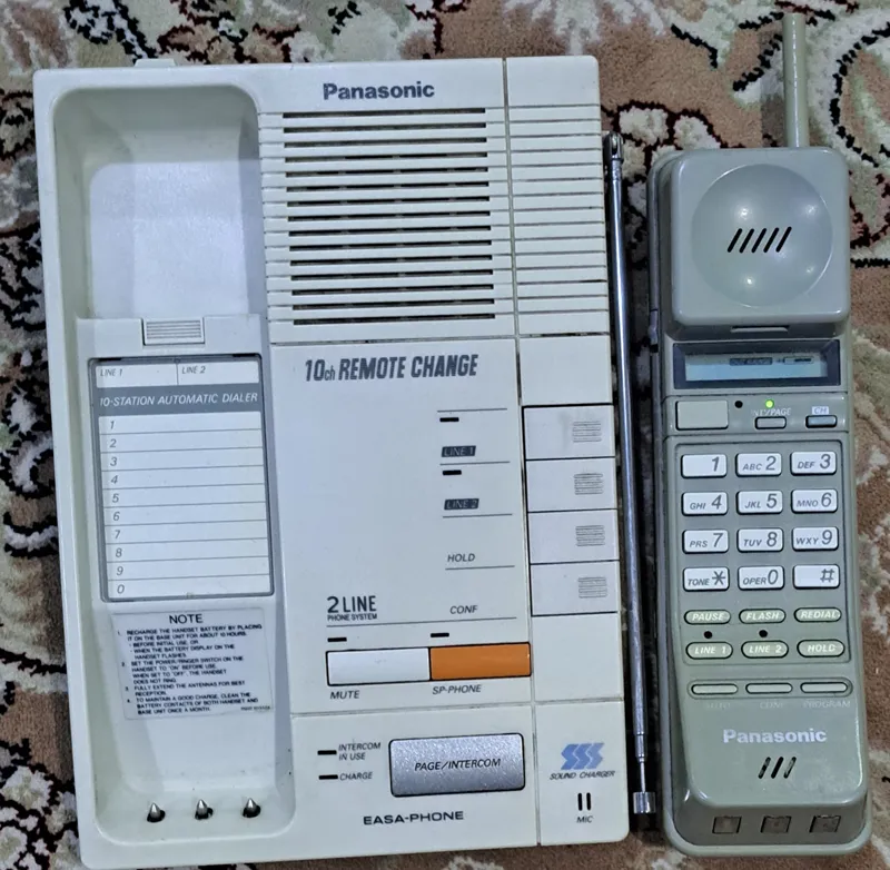تلفن بیسیم پاناسونیک اصل ژاپن