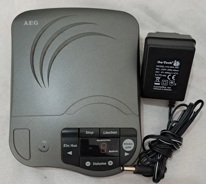 ضبط مکالمات تلفن AEG