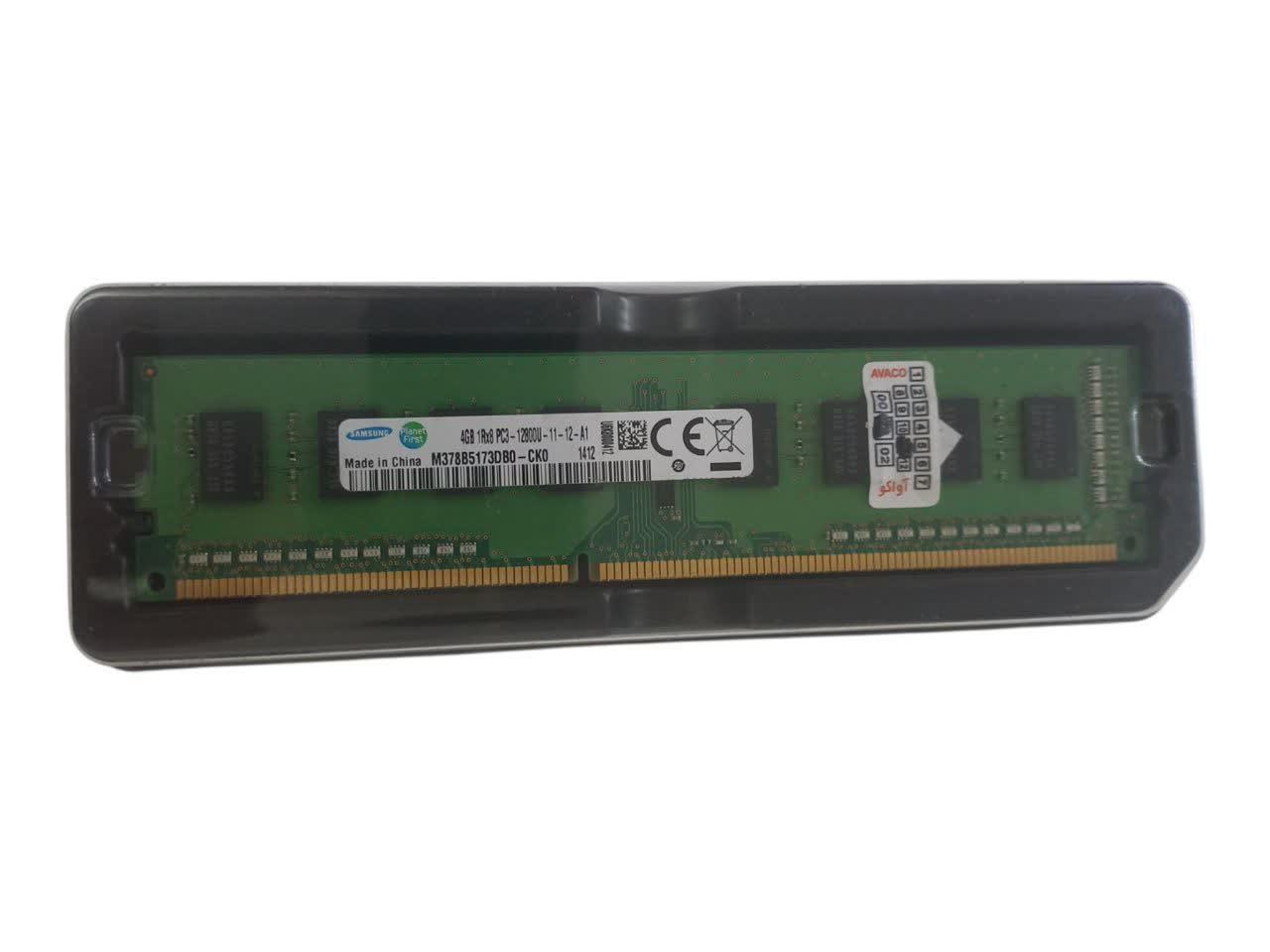 رم سامسونگ 4GB DDR3 1600MHz PC3-12800 1Rx8