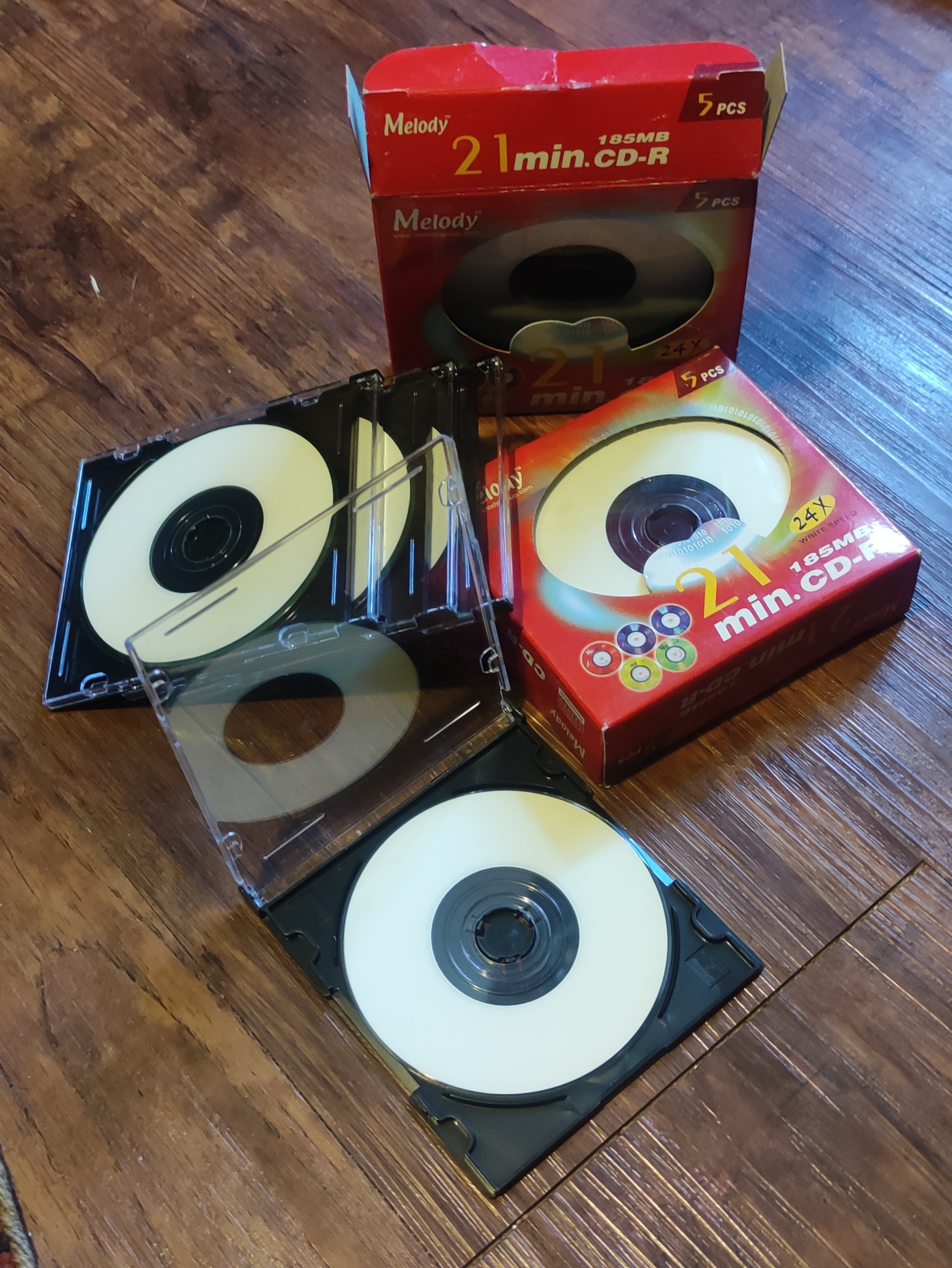 Mini cd مینی سی دی خام