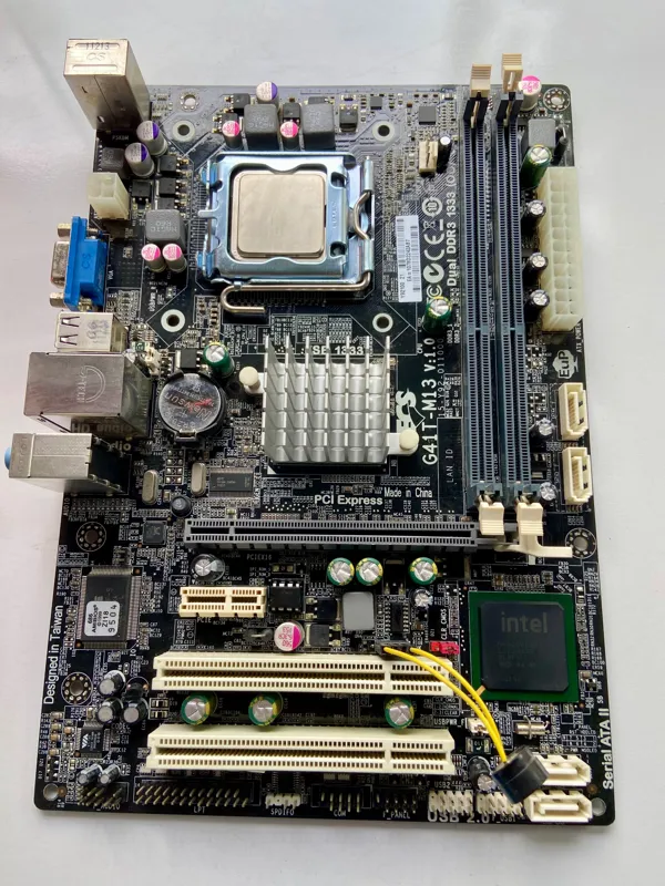 مادربرد G41-M13 الایت گروپ به همراه CPU