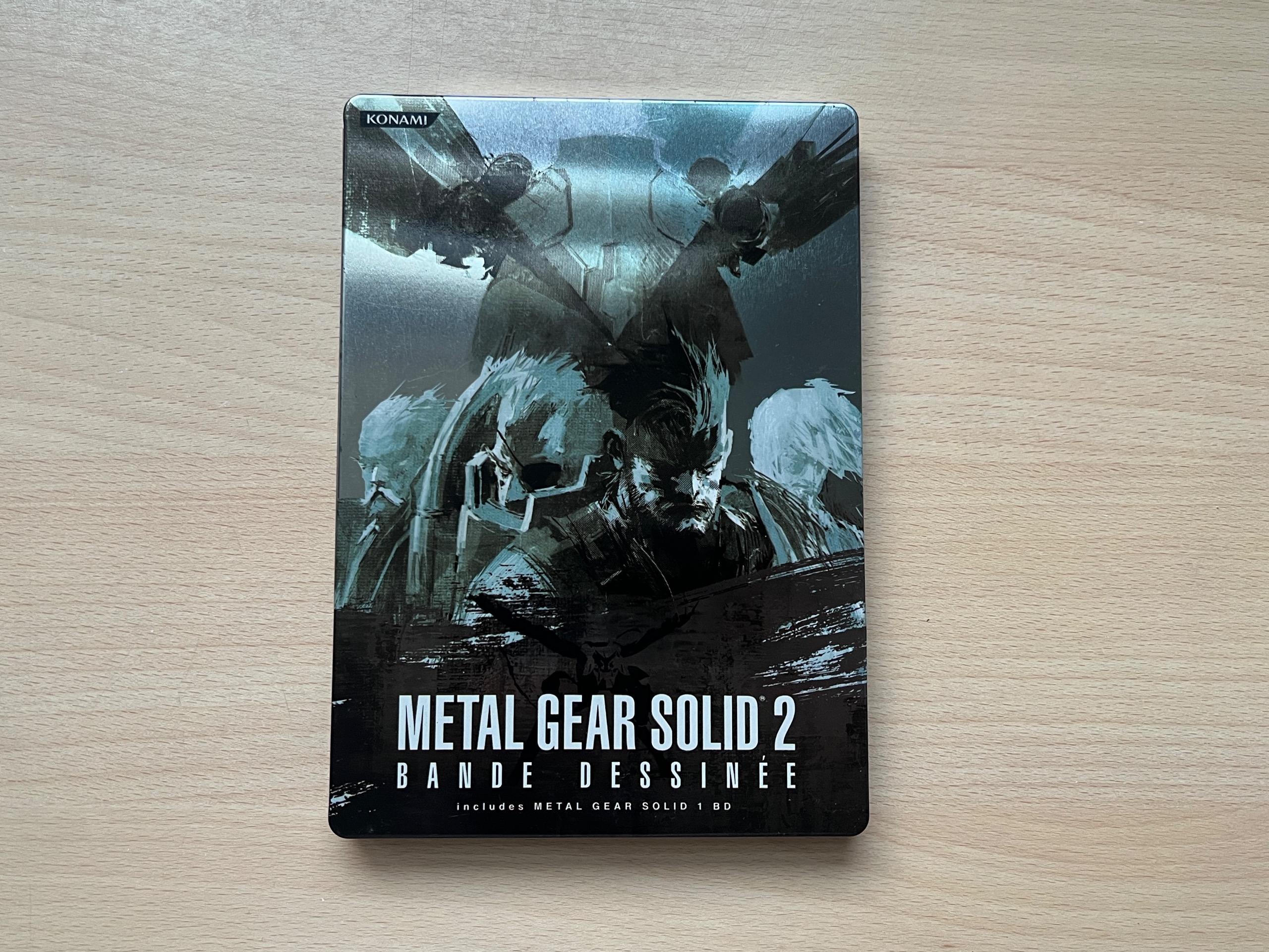 Metal gear solid 2 Steelbook استیل بوک