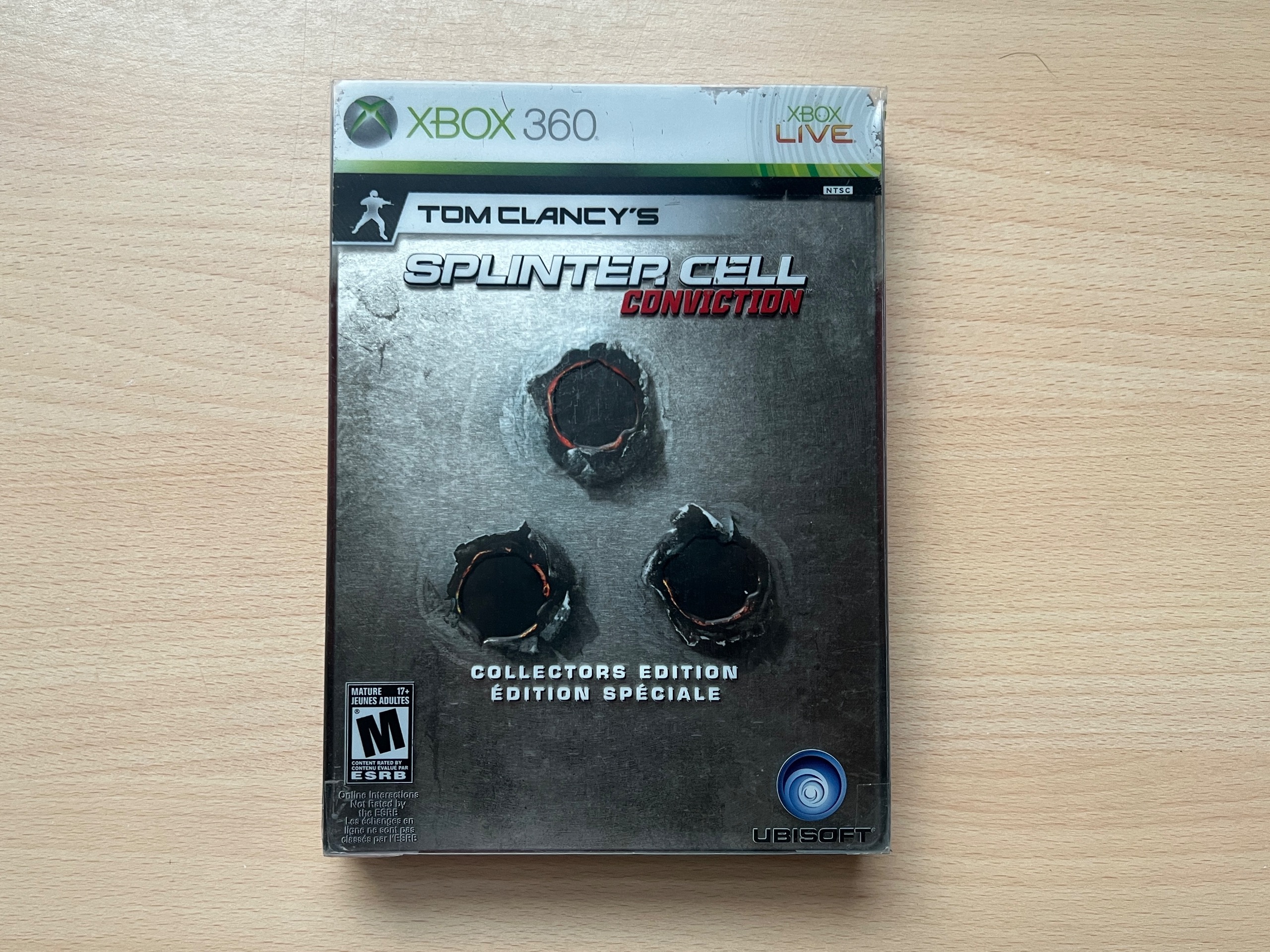 Splinter cell conviction steelbook استیل بوک ادیشن