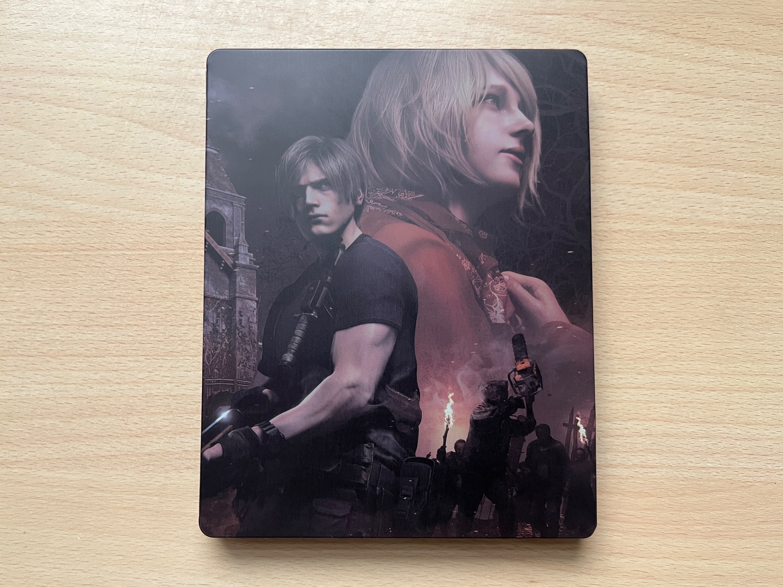 استیل بوک Resident evil 4 remake steelbook
