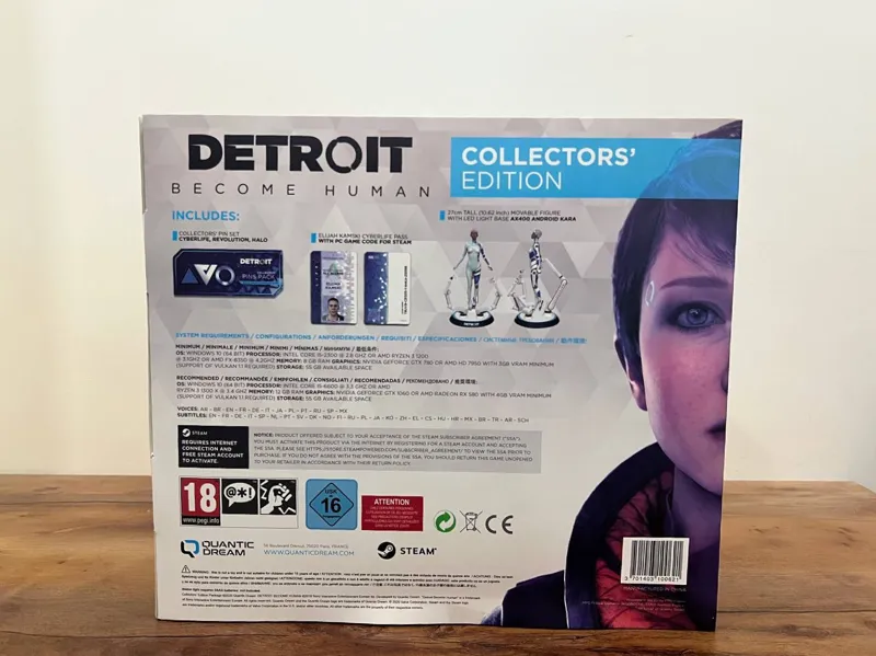 Detroit become collector edition کالکتور ادیشن