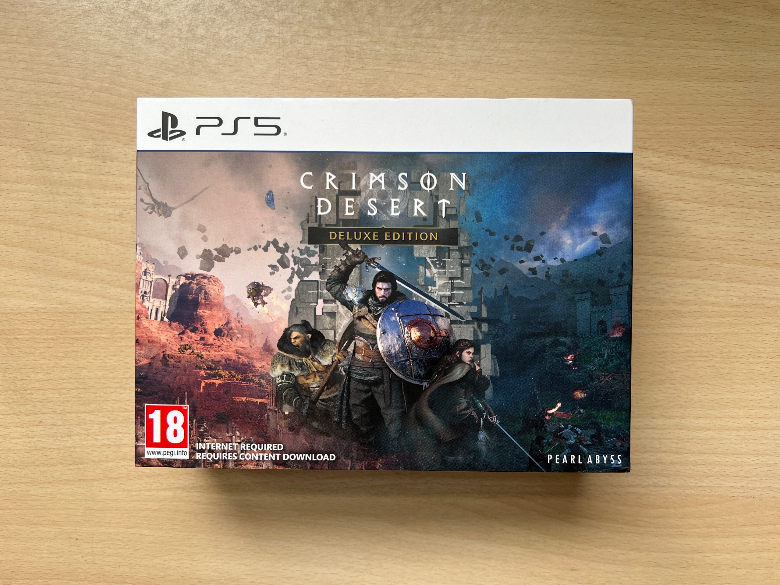Crimson desert deluxe edition ps5