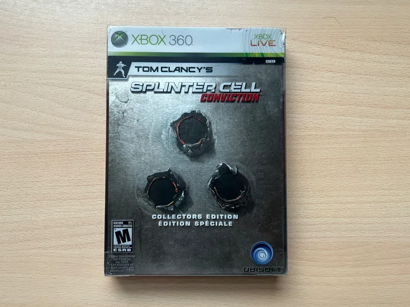 Splinter cell conviction steelbook استیل بوک ادیشن