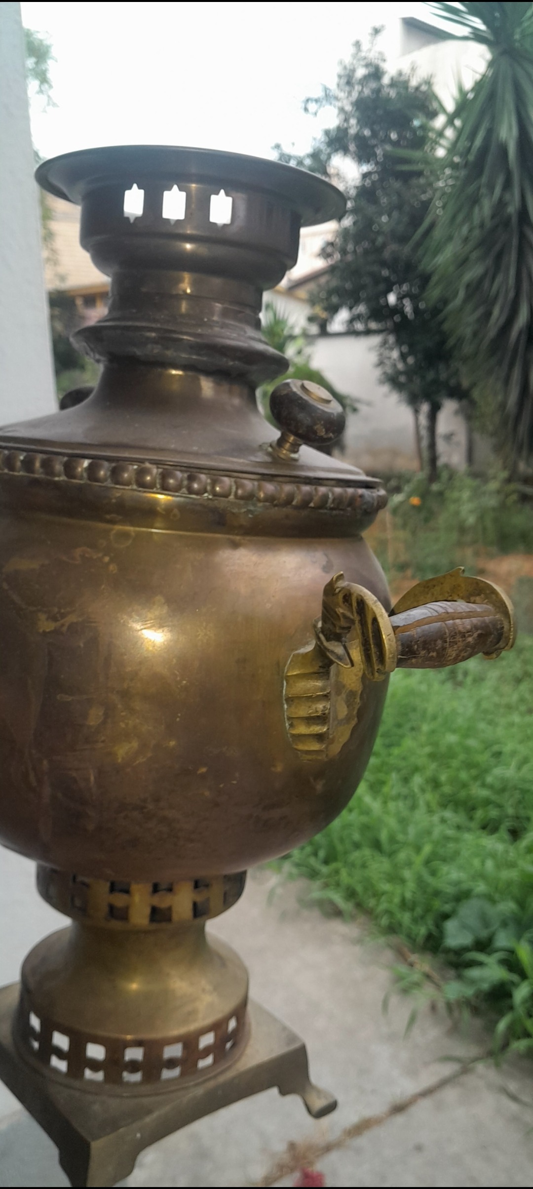 سماور زغالی روسی