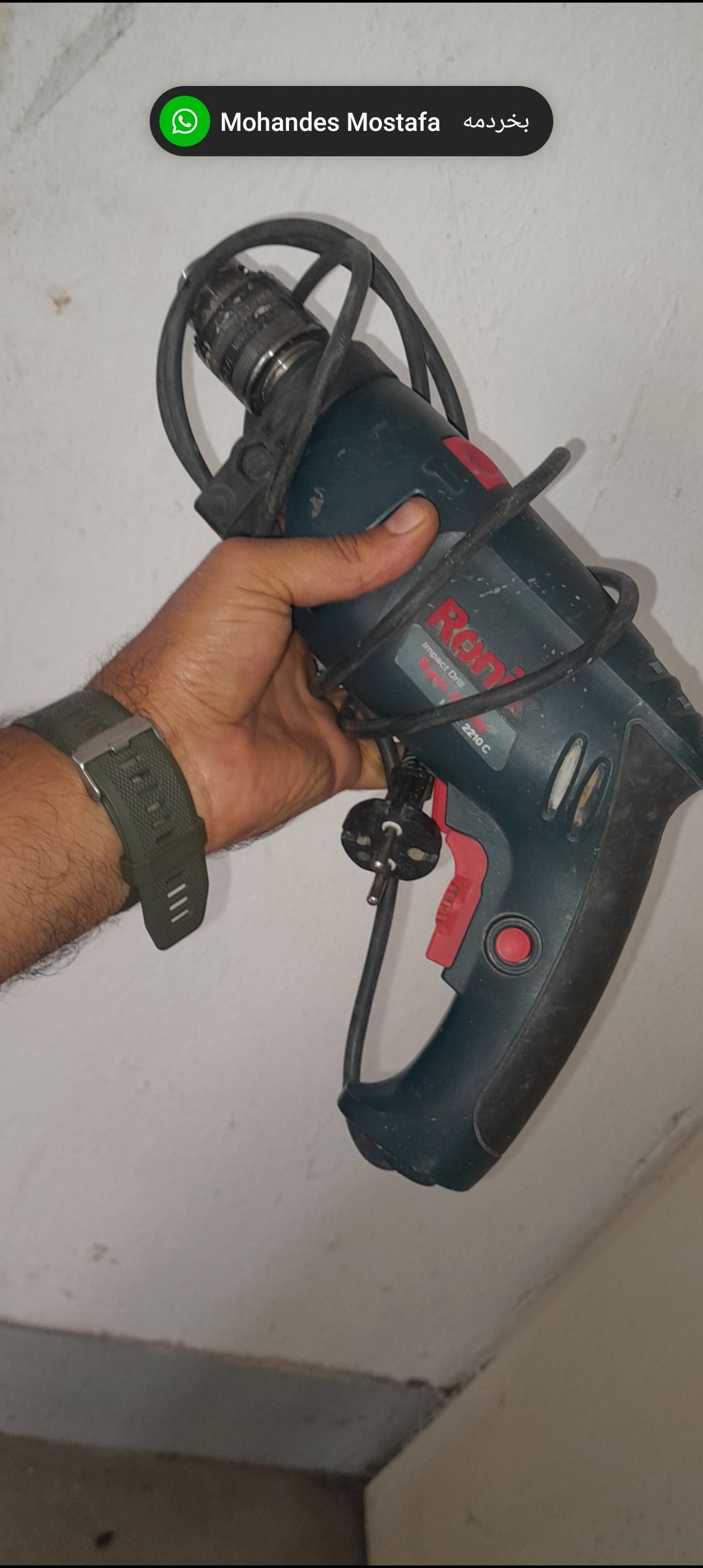 دریل چکشی رونیکس مدل2210c