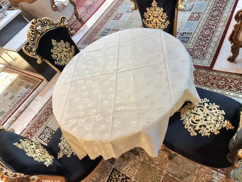 میز ناهارخوری 4نفره شیک گرد