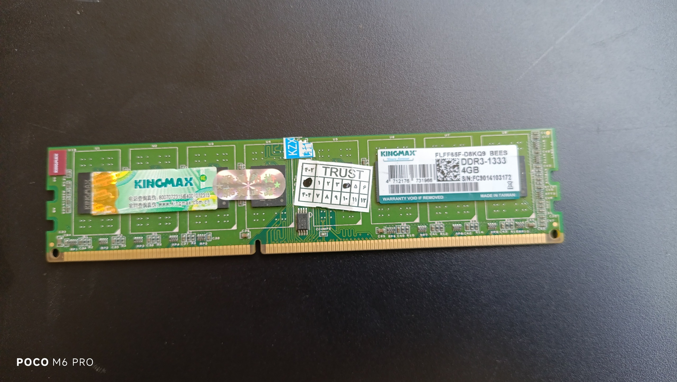 رم کامپیوتر 4gig ddr3