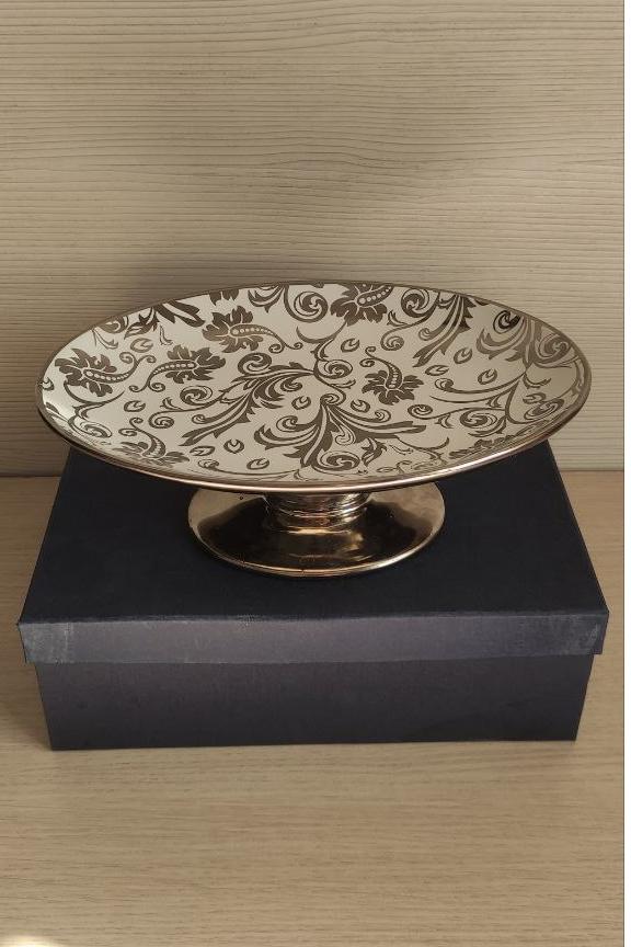 ظرف پایه دار شیرینی خوری زیبا