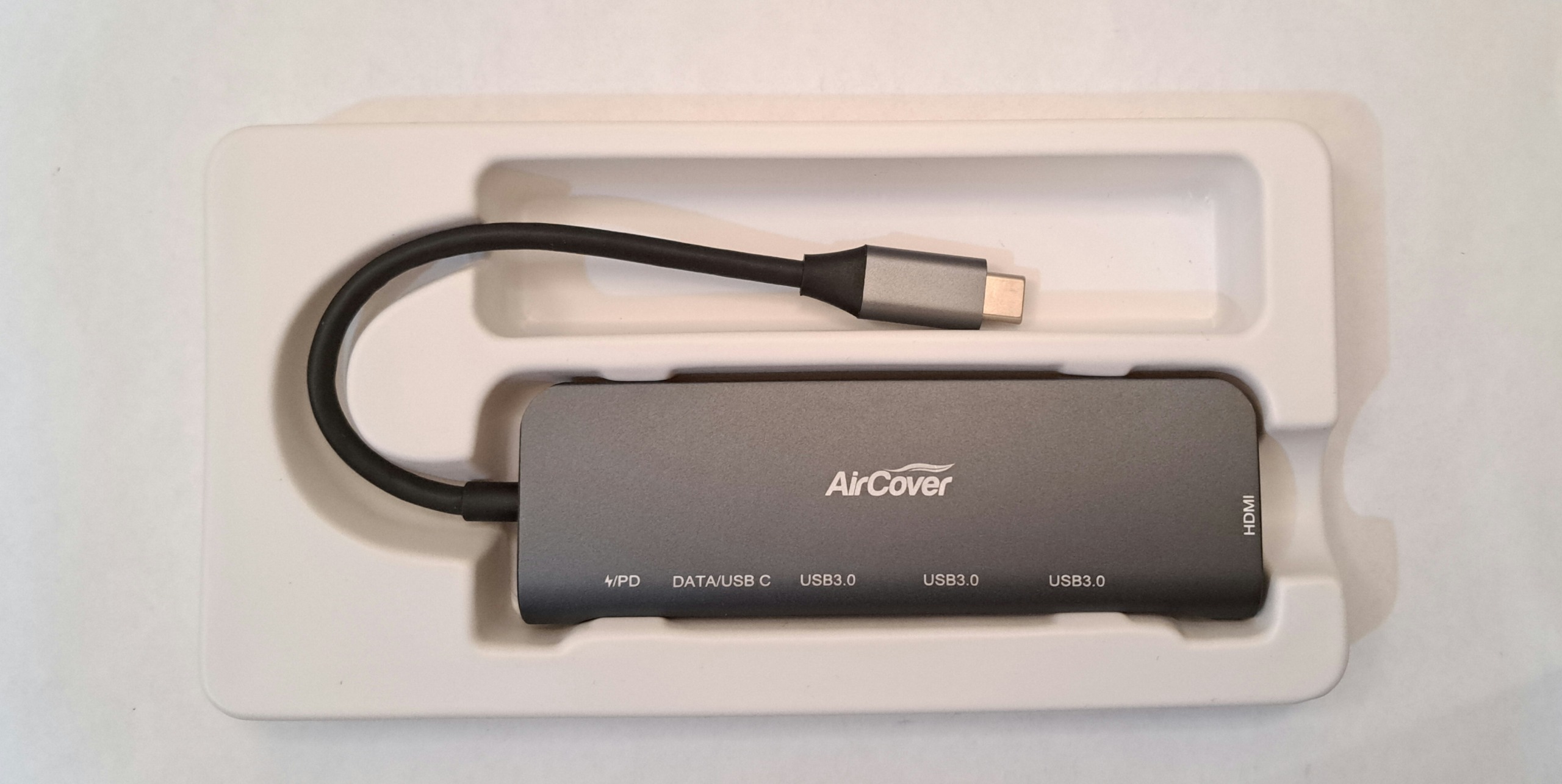 هاب6 پورت تایپ سیAirCover-خروجی4Kوپورت100واتPD