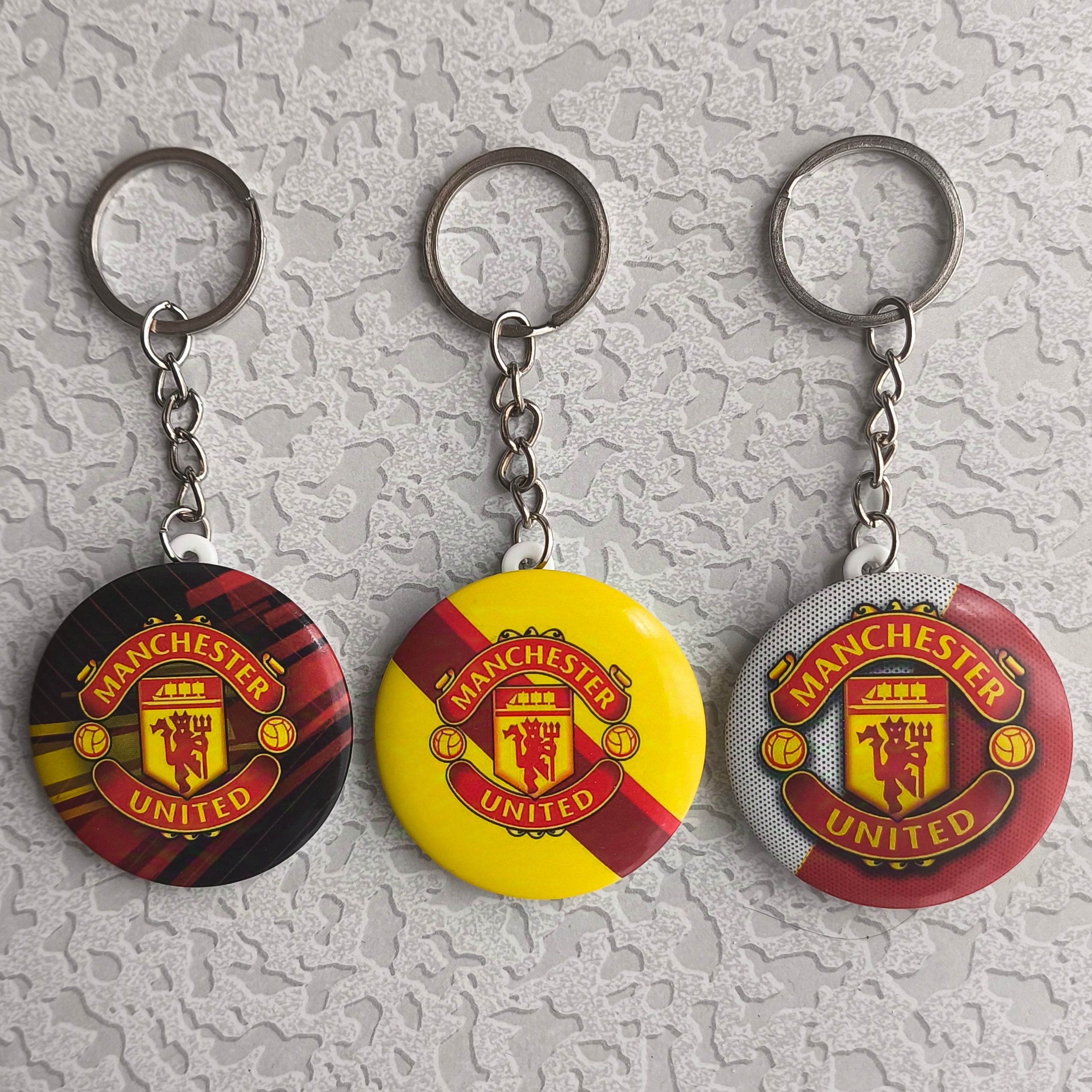 جاکلیدی منچستریونایتد با سه طرح متفاوت ( 3 عدد )