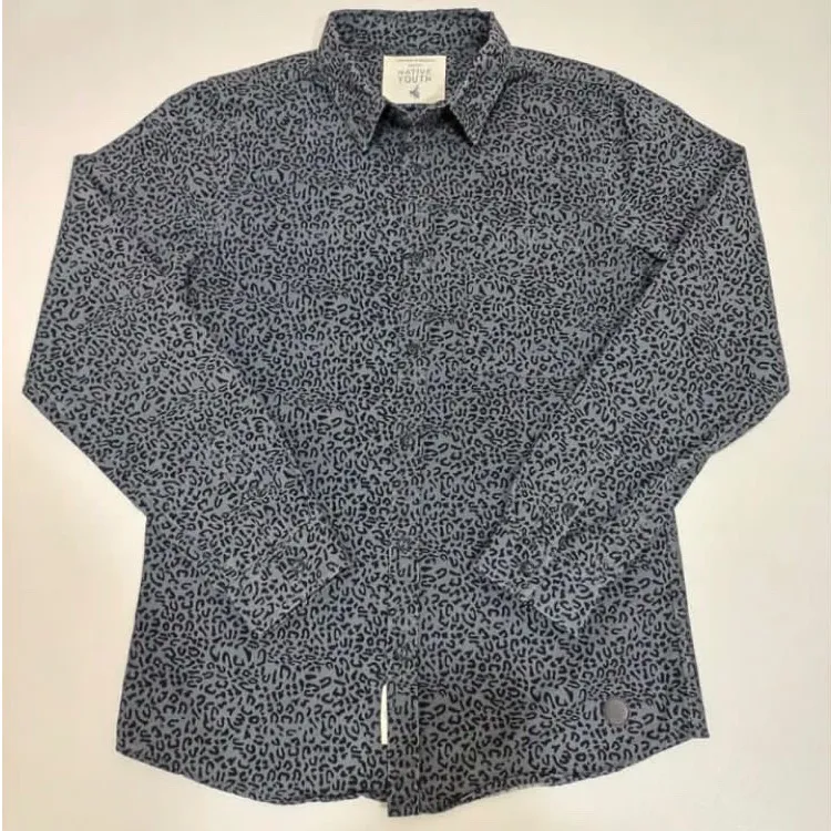 پیراهن جین طرح دار