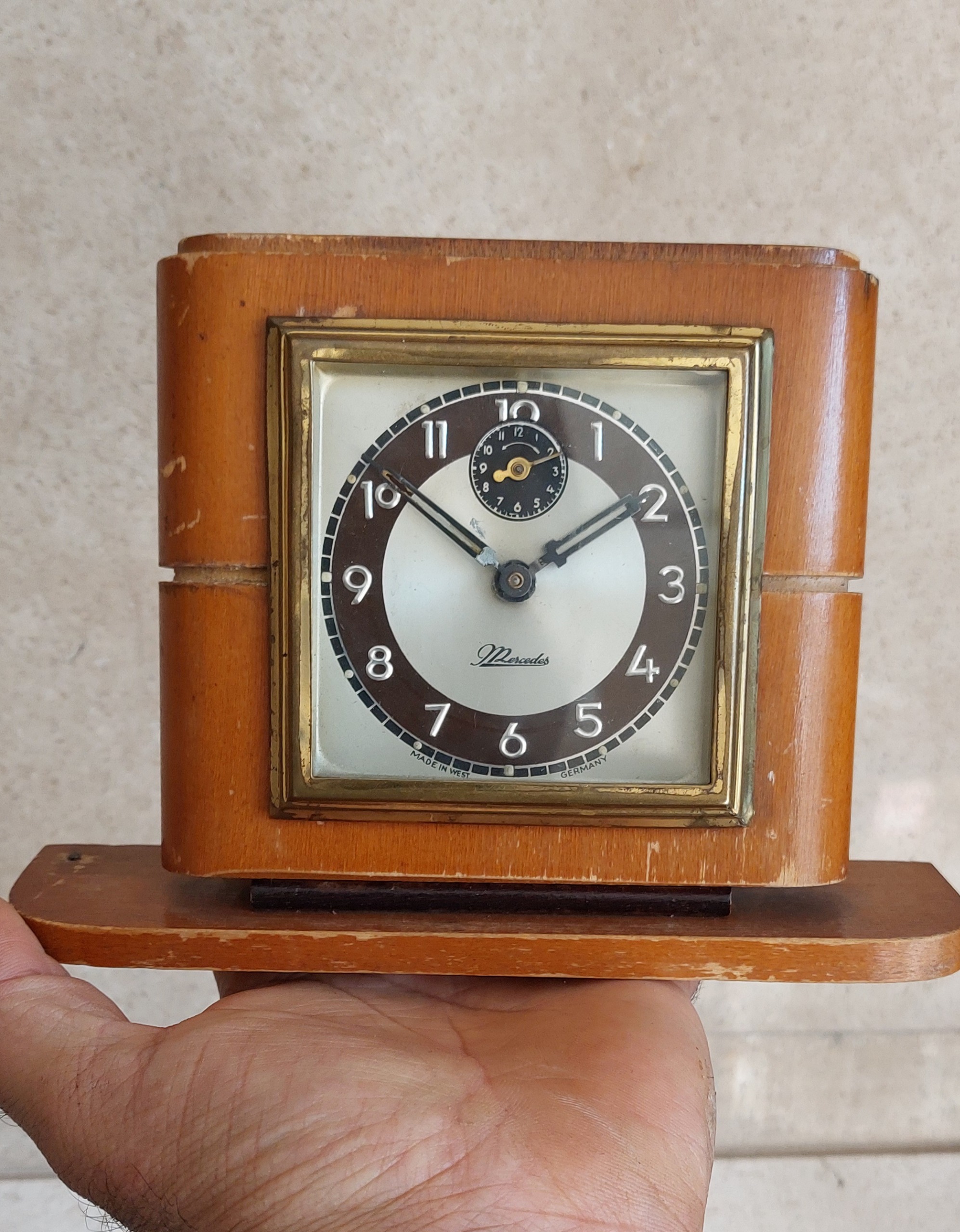ساعت کوکی قدیمی مرسدس آلمانی