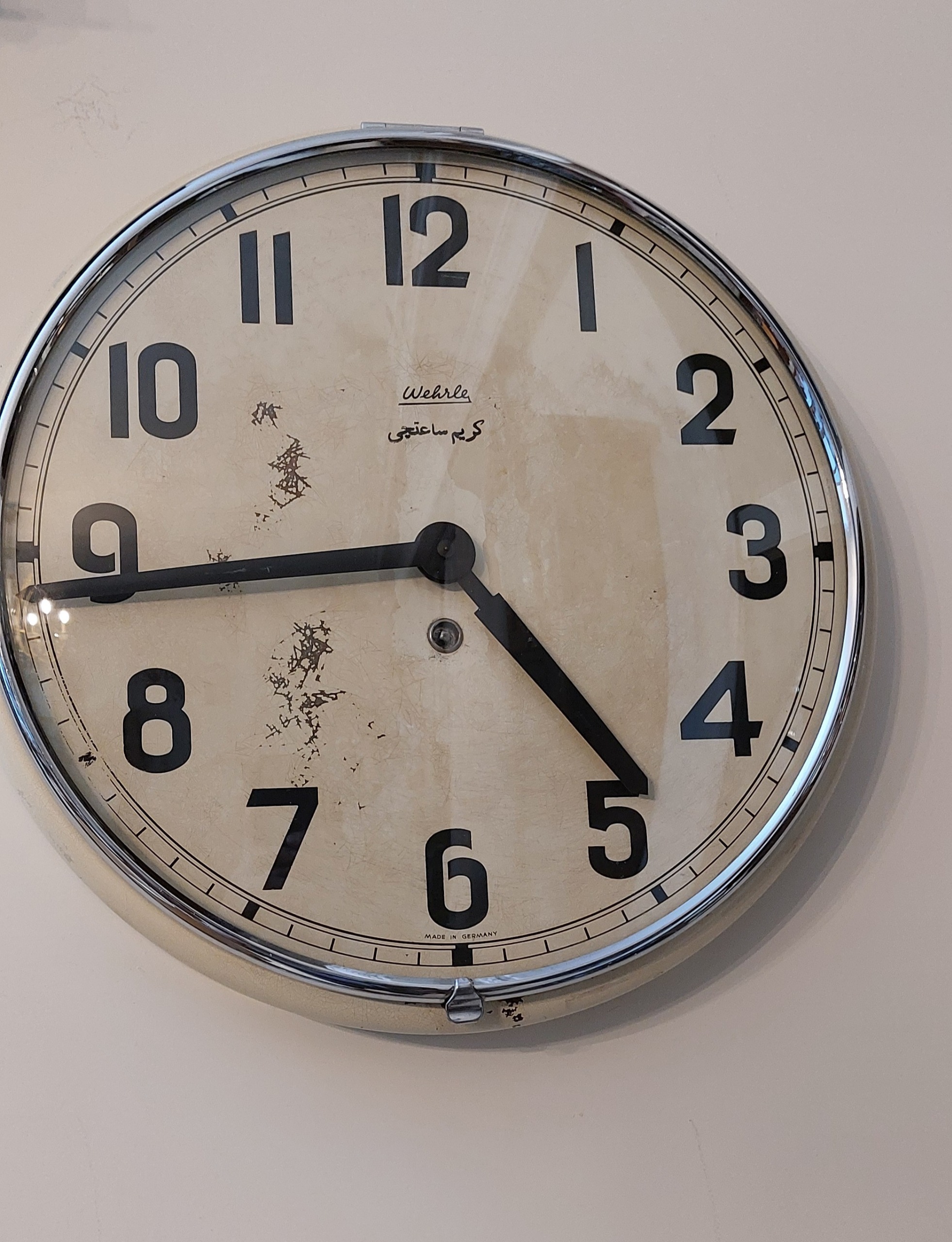 ساعت دیواری تک کوک وهلر آلمان