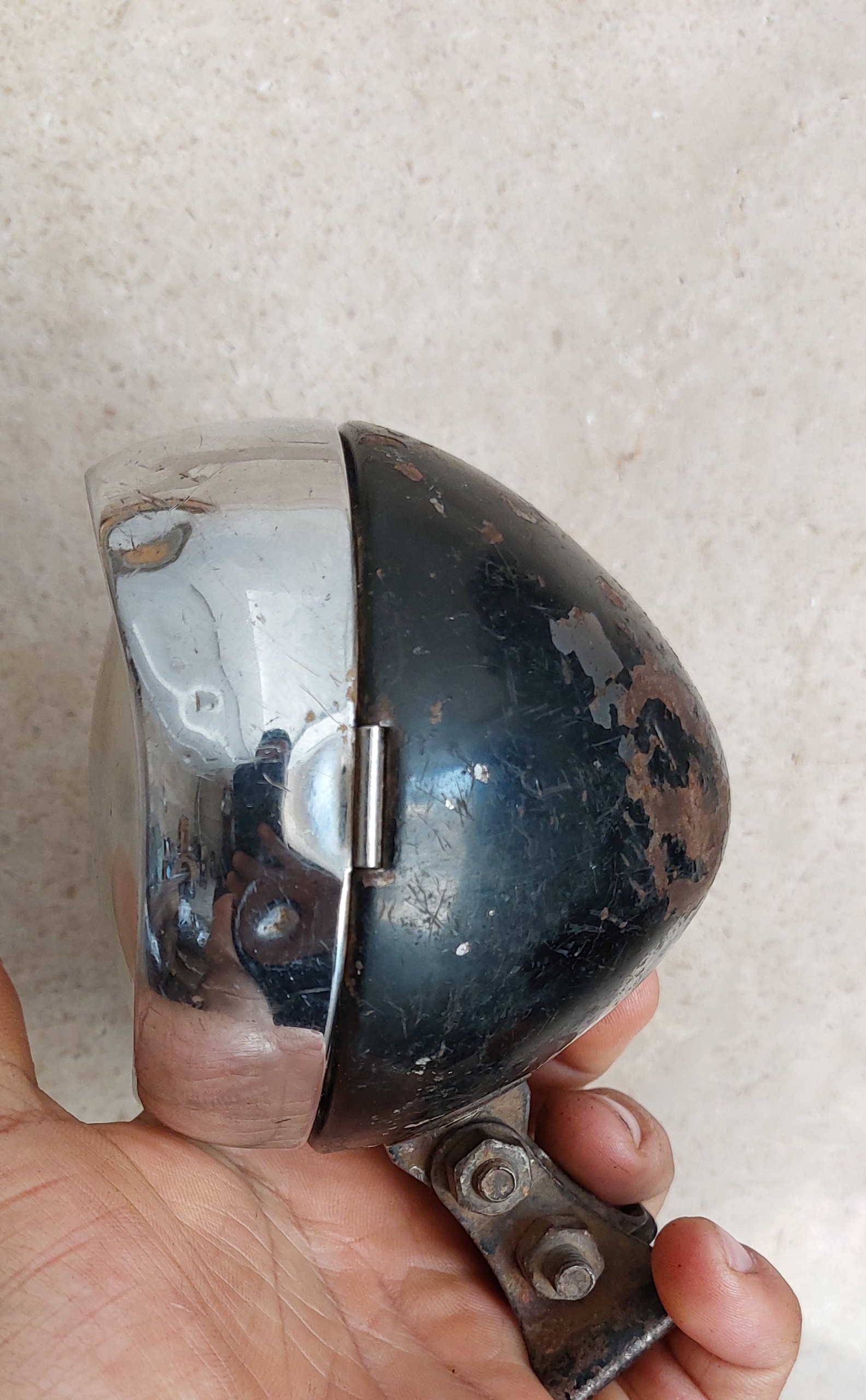 چراغ دوچرخه قدیمی میلر