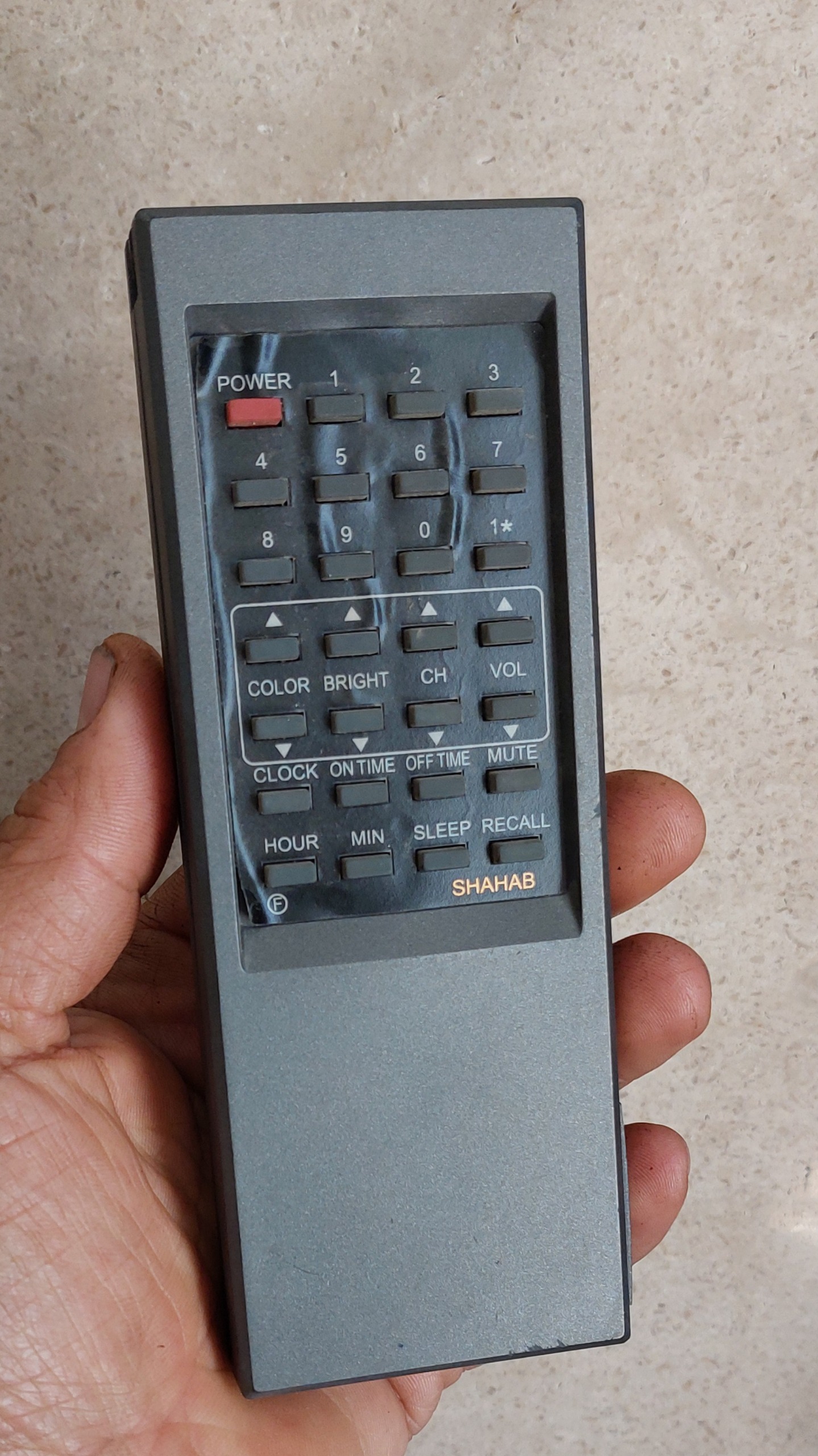 ریموت کنترول شهاب قدیمی