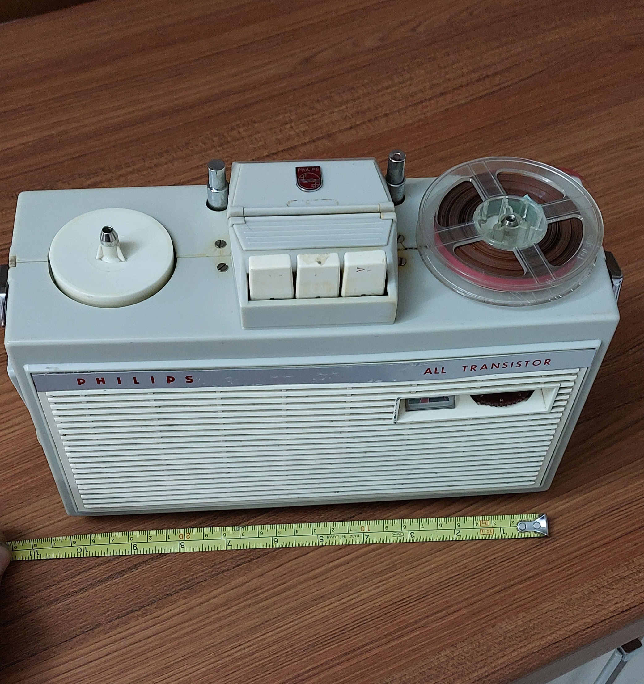 ضبط ریل پرتابل فیلیپس قدیمی