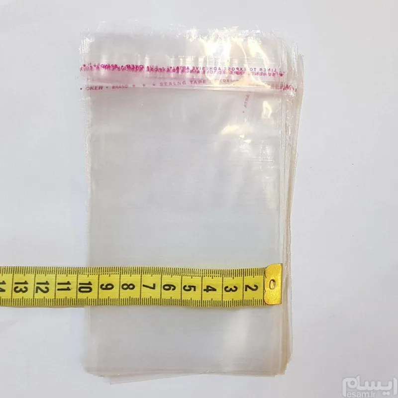 کاور پلاستیکی نوار کاست 9×15 در چسبدار  50 عدد