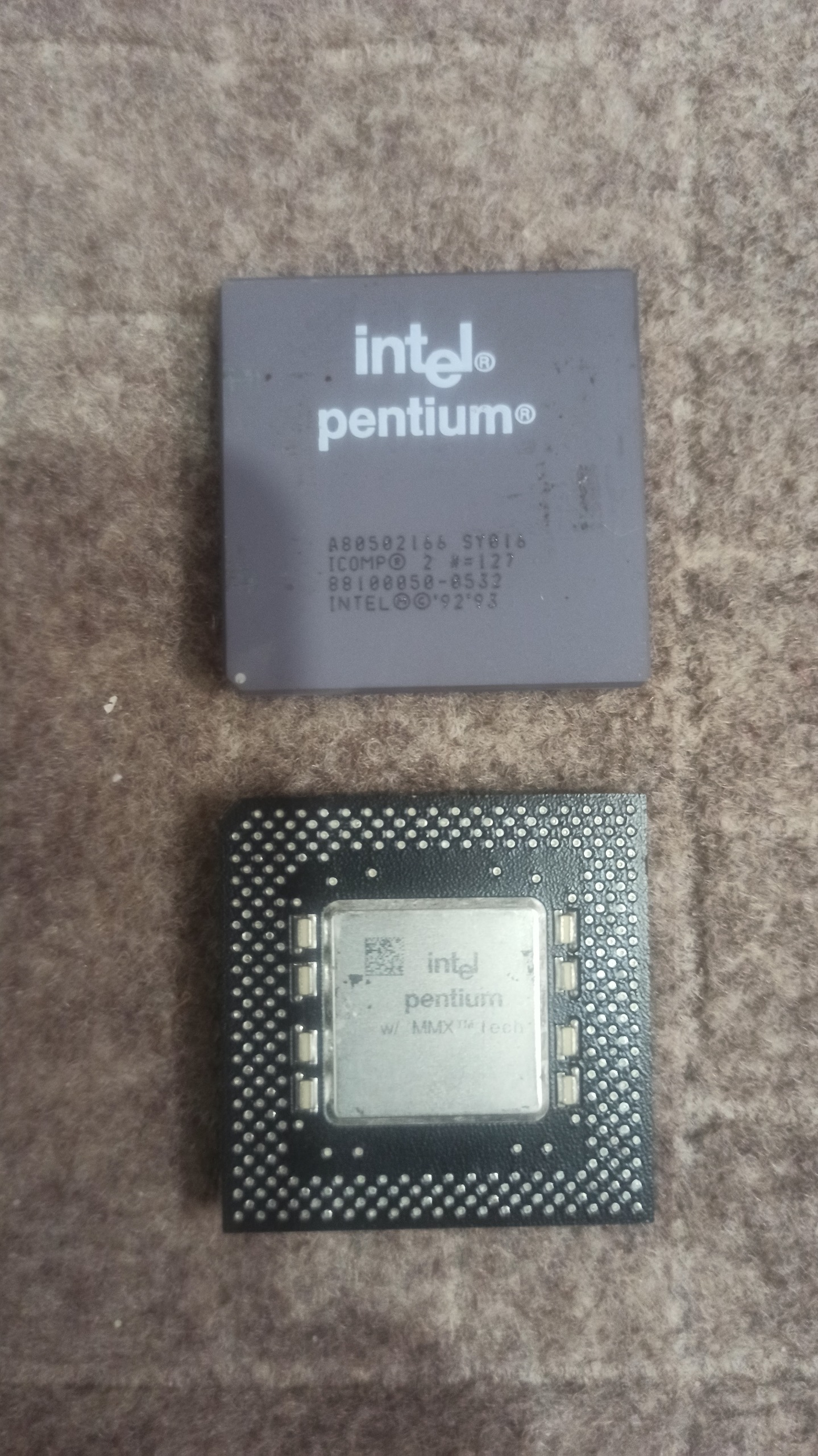 CPU  قدیمی و آنتیک