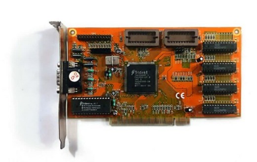 کارت گرافیک قدیمی  Trident tgui9440-1  ( کد 20 )