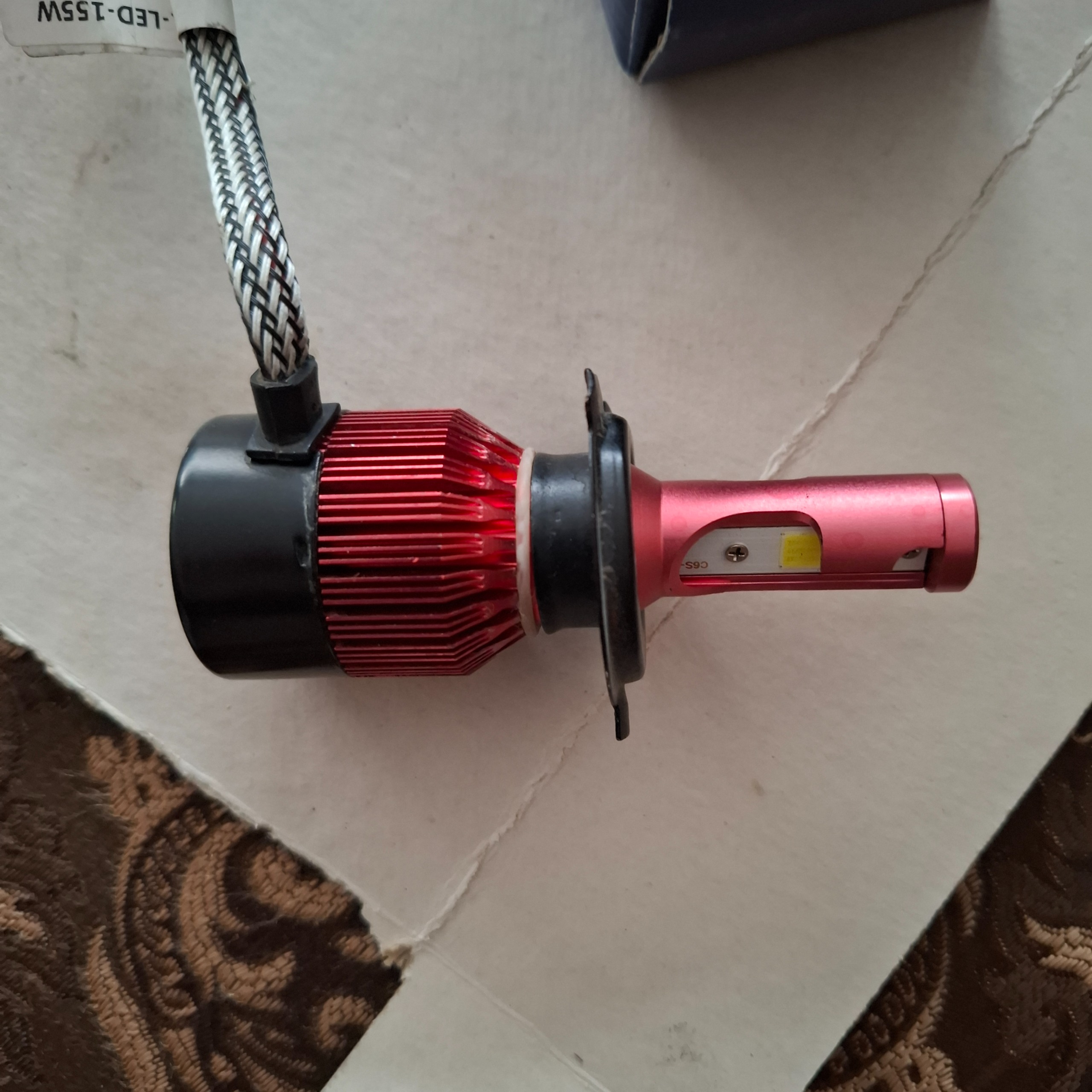 لامپ هدلایت H4 155W 6000K