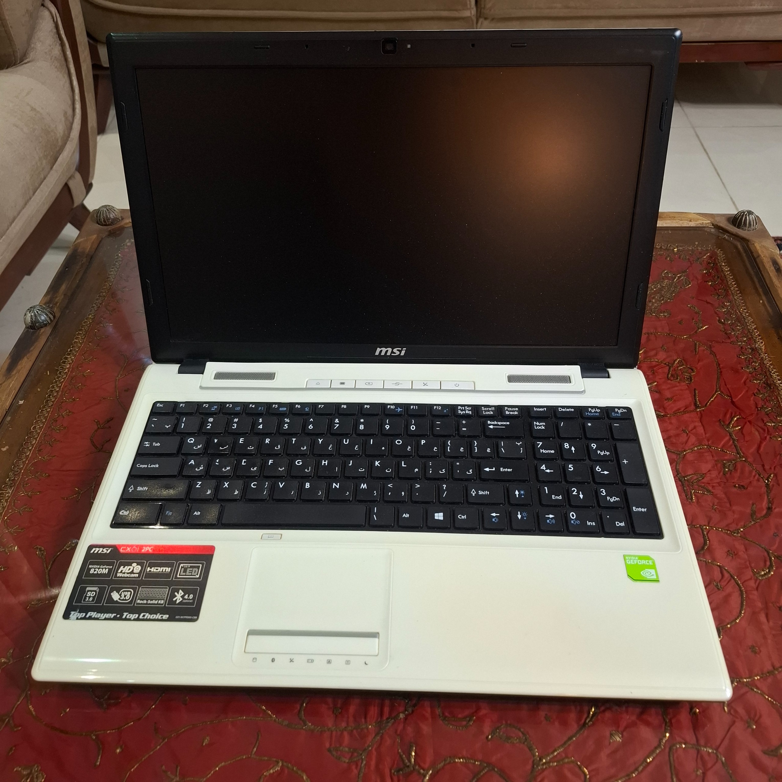 لپ تاپ MSI CX6
