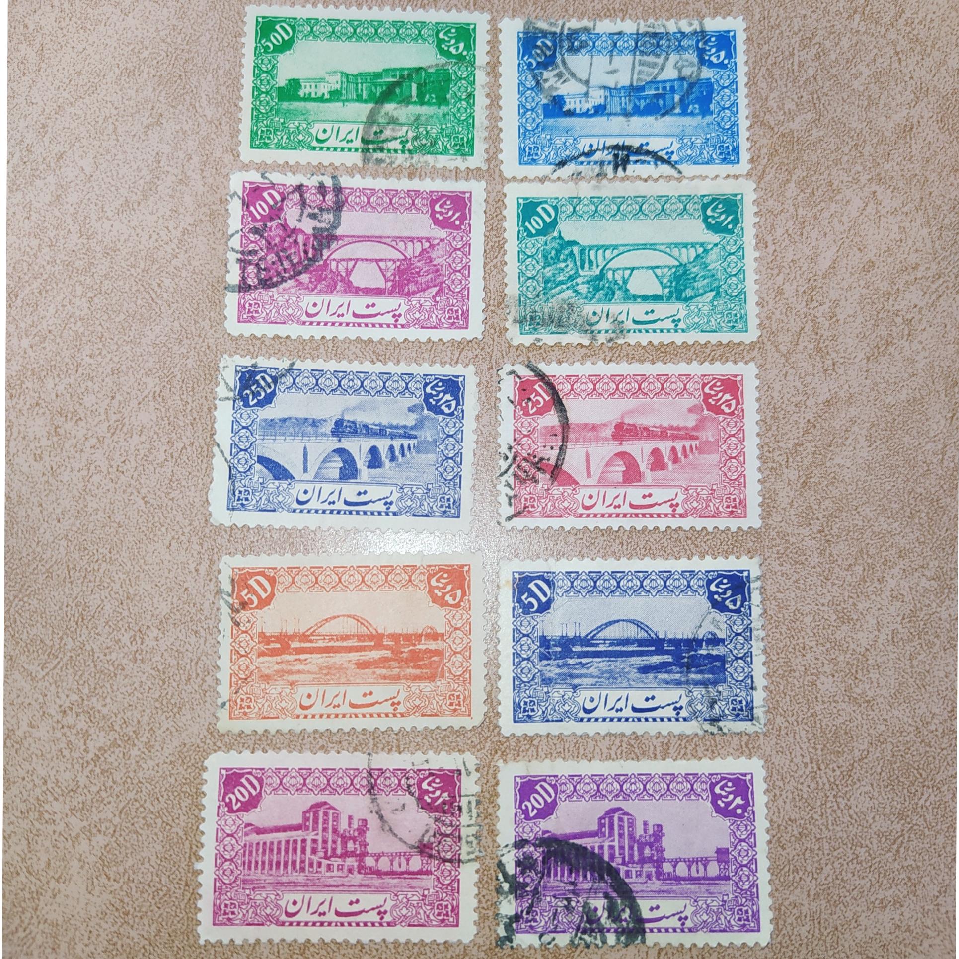 ده تمبر زیبای سری دوم