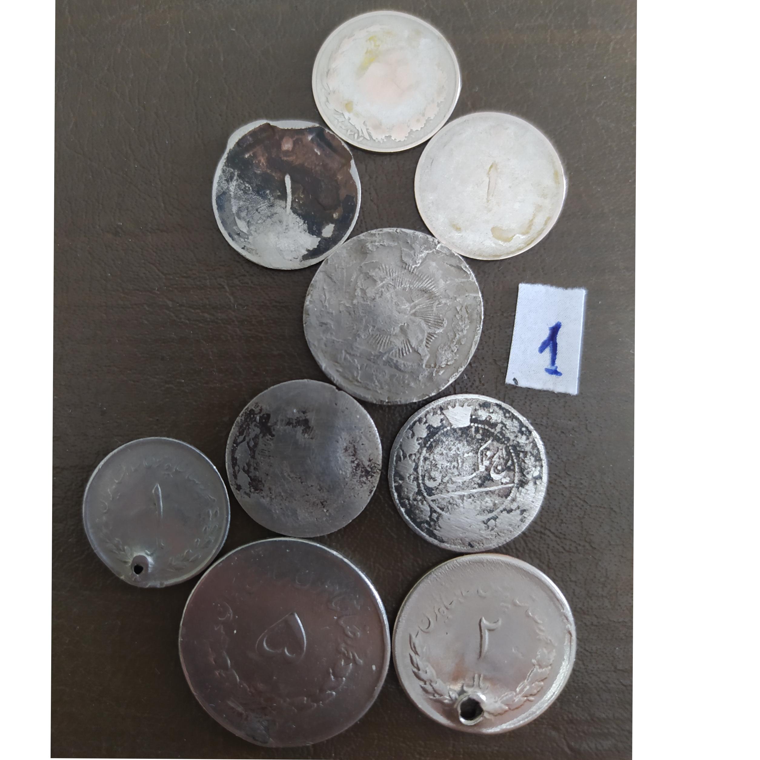 3سکه نقره بهمراه. (توضیحات دارد)(1)